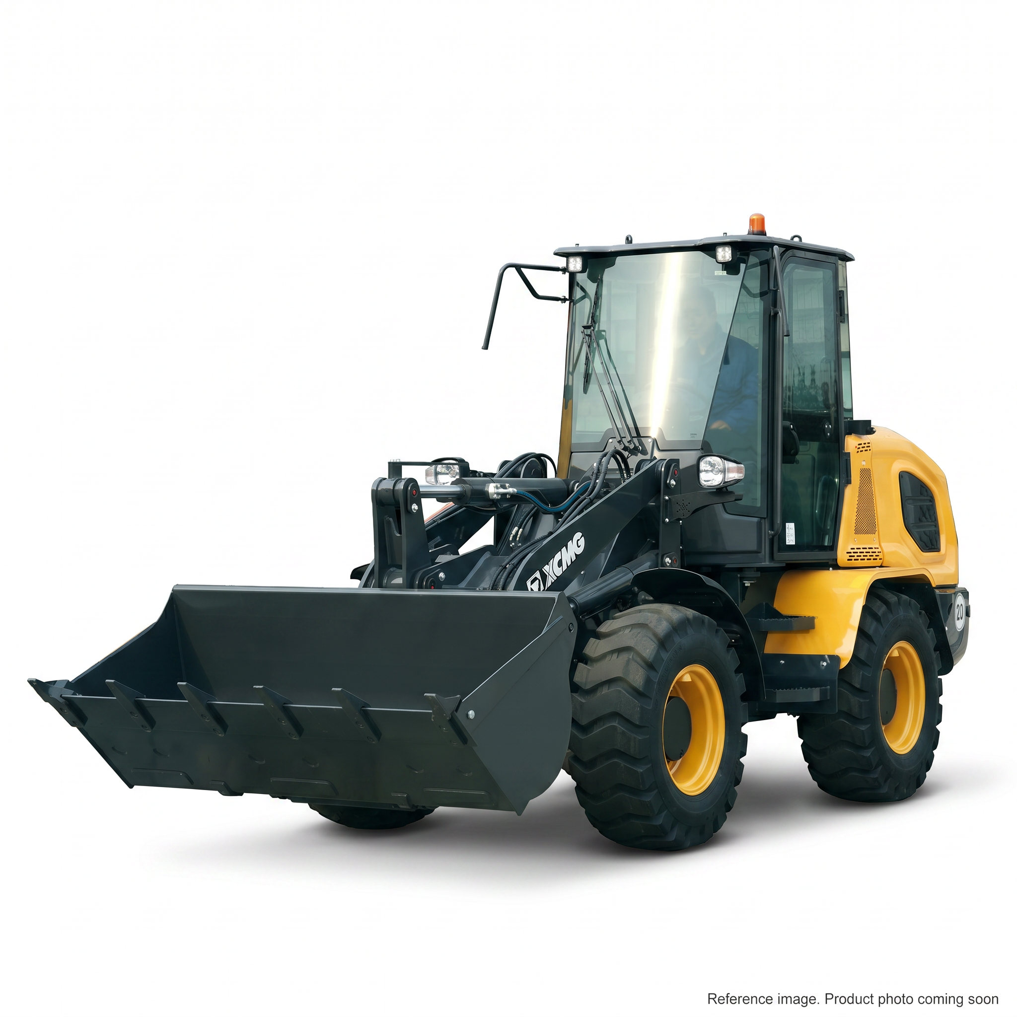 XCMG 380900901 Cushion three-quarter angle product photo | stocked in BC, ships Canada-wide