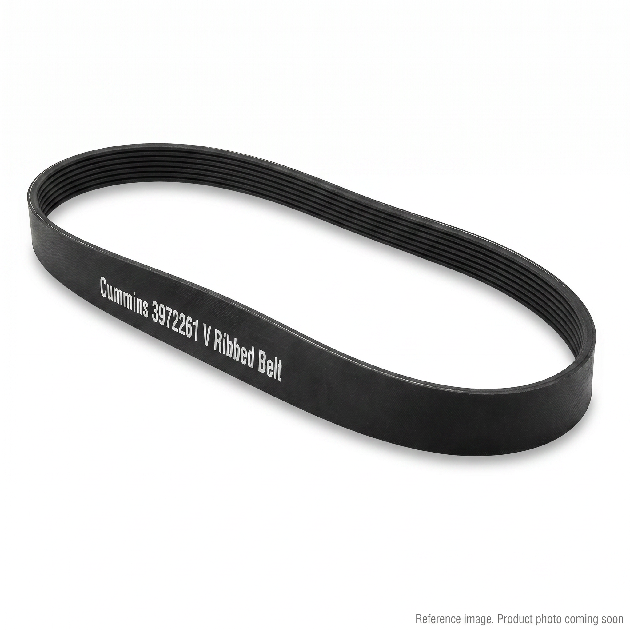 Cummins 3972261 V Ribbed Belt three-quarter angle product photo | stocked in BC, ships Canada-wide