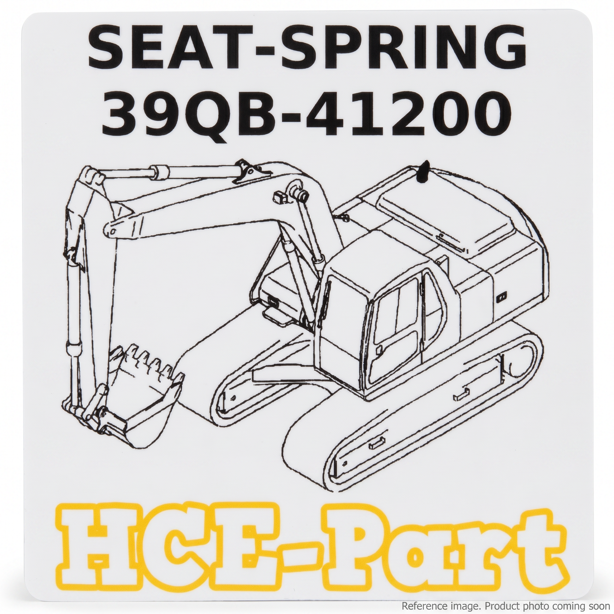 Hyundai 39Q641570 Travel Motor Seat Spring alternate angle product photo | stocked in BC, ships Canada-wide