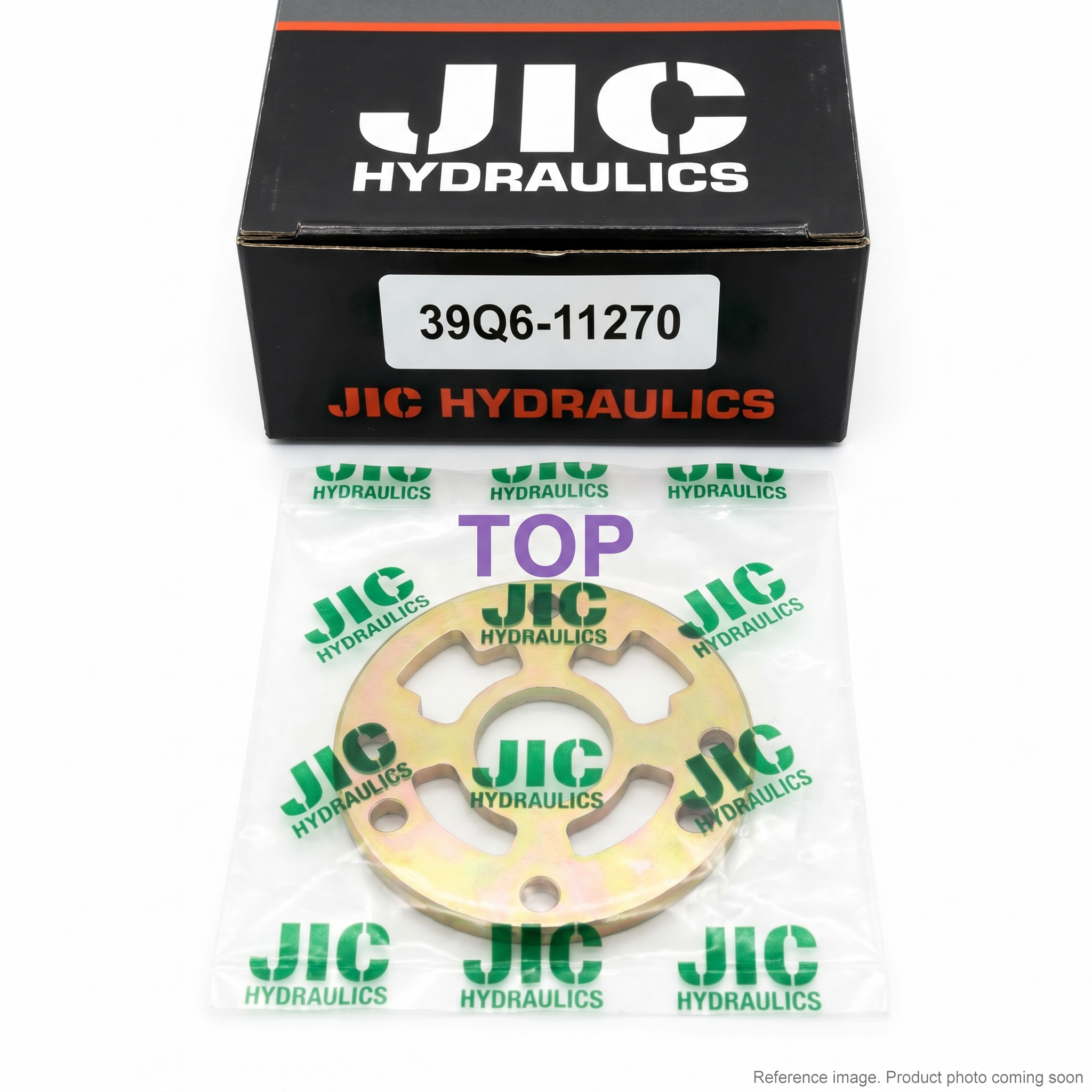 Hyundai 39QB11270 Swing Motor Valve Plate front product photo | stocked in BC, ships Canada-wide