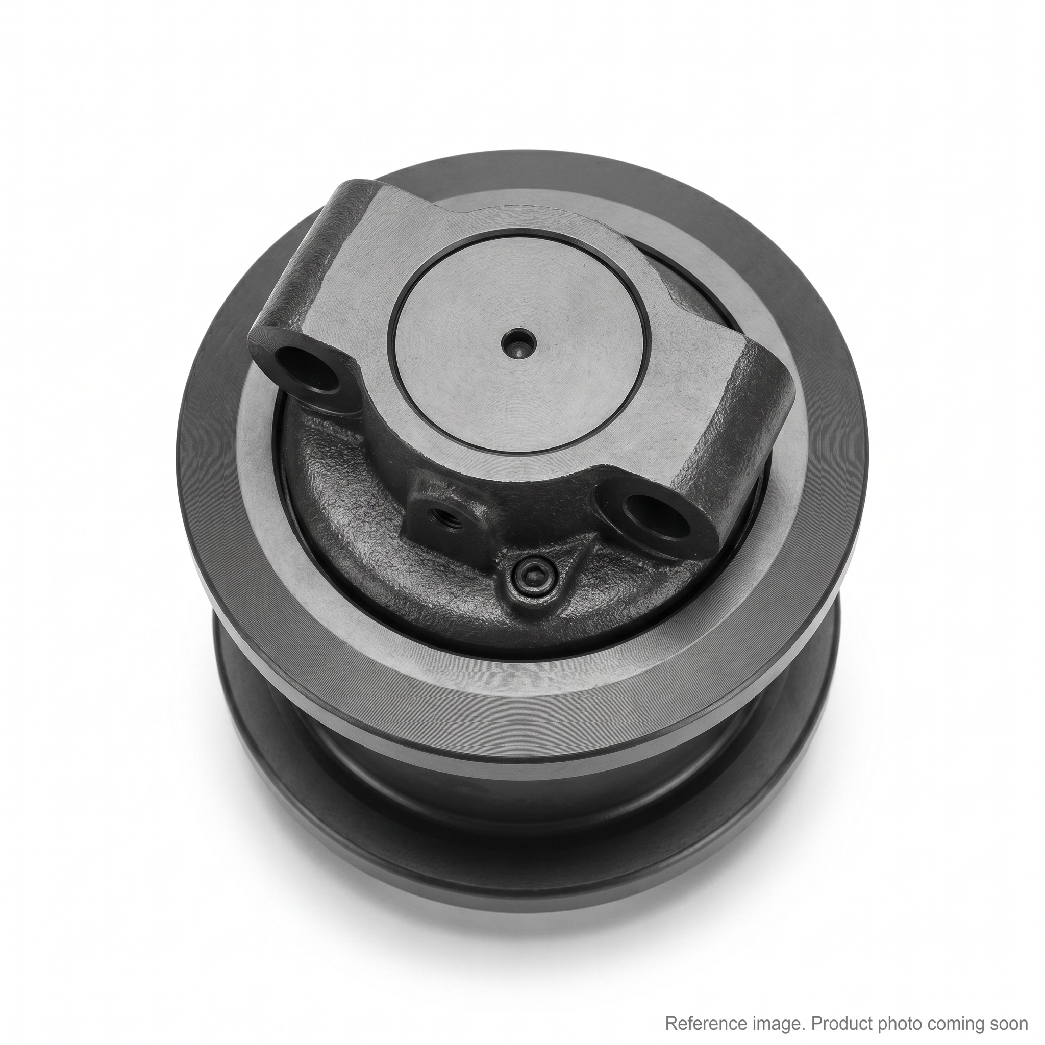 XCMG 414104214 Track Rollers alternate angle product photo | stocked in BC, ships Canada-wide