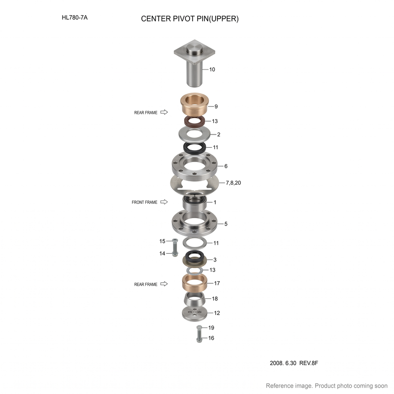 Hyundai 41L600010 Center Pivot Pin Bearing for HL780-3 HL780-7A wheel loader - BC stock