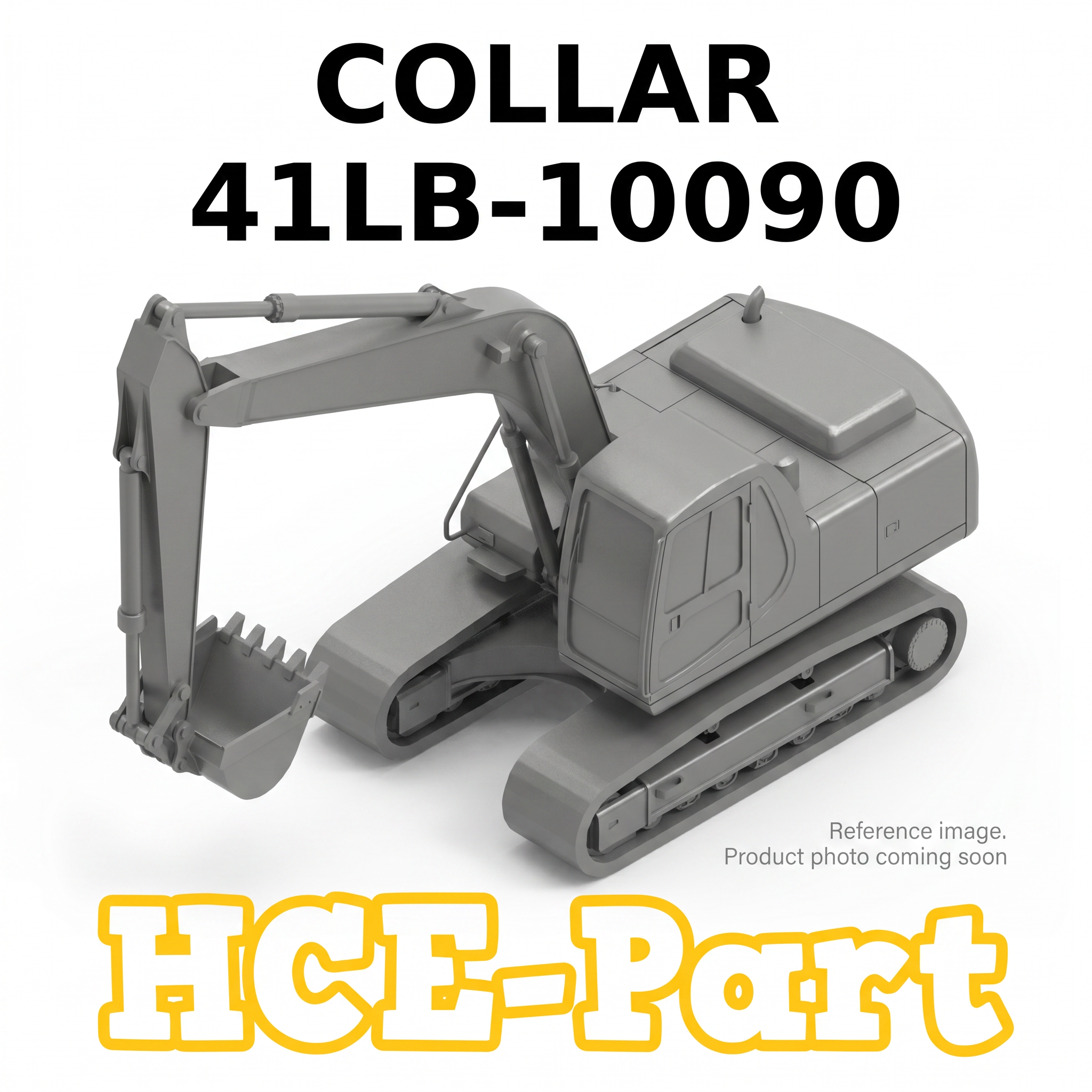 Hyundai 41L600020 Wheel Loader Center Pivot Collar alternate angle product photo | stocked in BC, ships Canada-wide