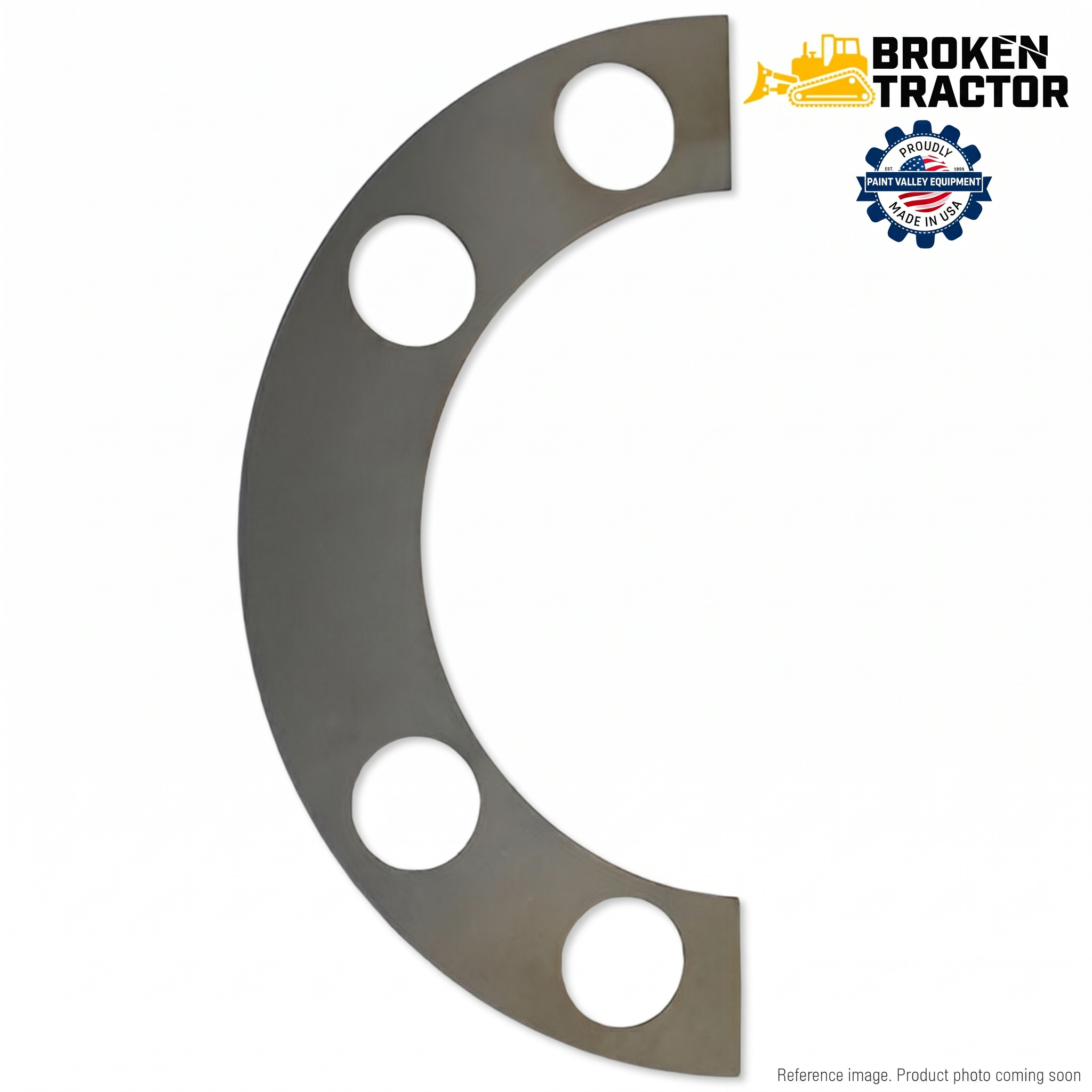 Hyundai 41L600070 Wheel Loader Center Pivot Shim front product photo | stocked in BC, ships Canada-wide