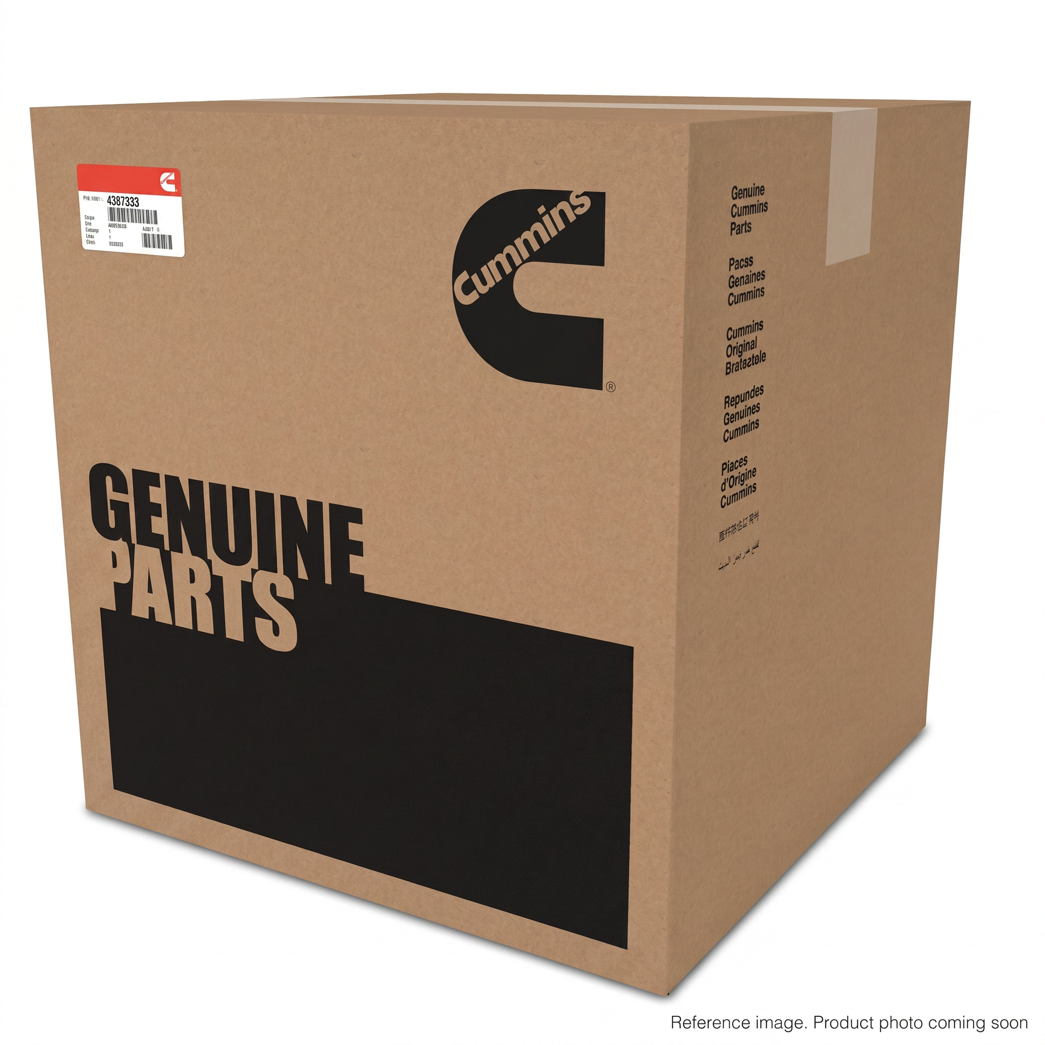 Cummins 4387333 Engine Caps alternate angle product photo | stocked in BC, ships Canada-wide
