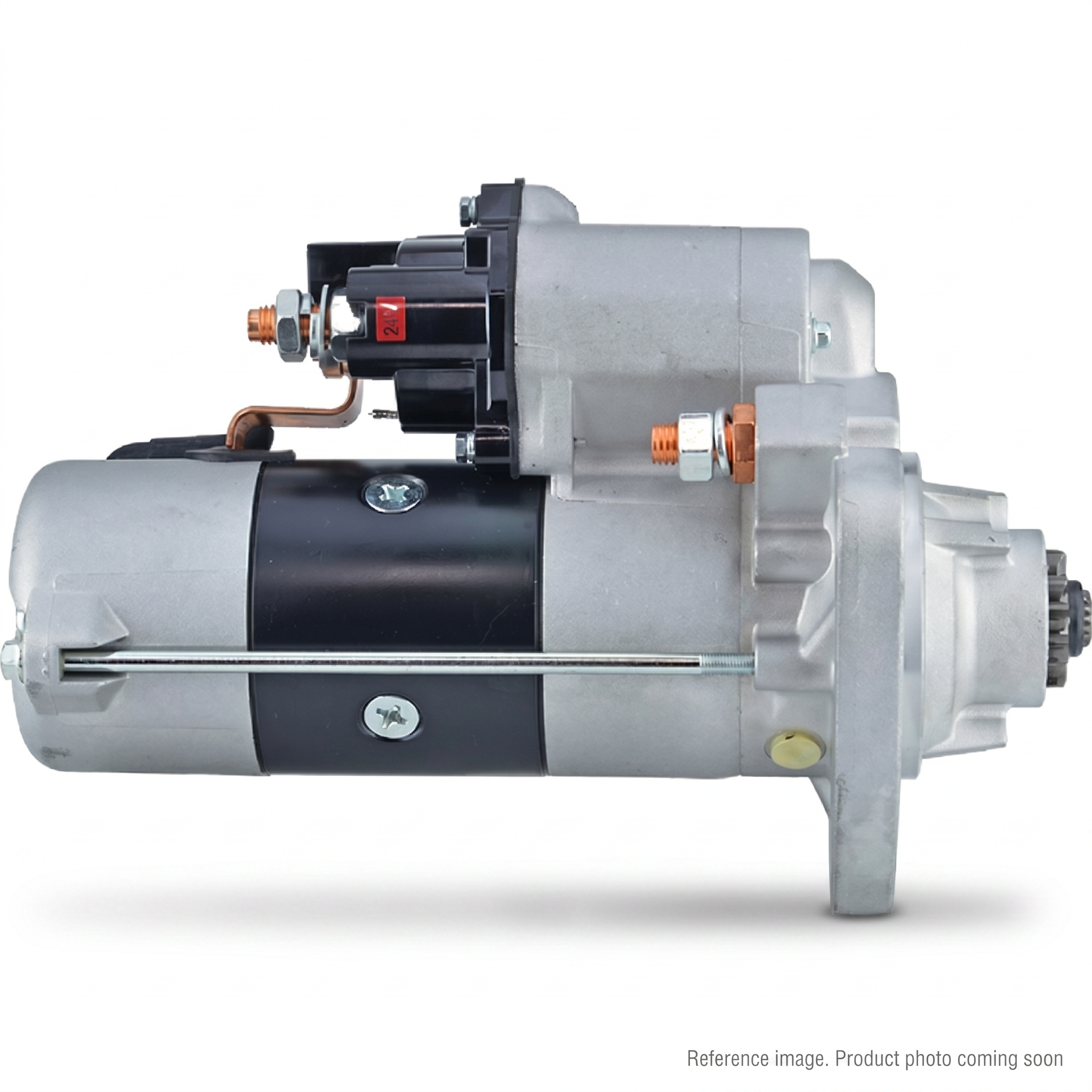 Cummins 4995641 Starting Motor alternate angle product photo | stocked in BC, ships Canada-wide