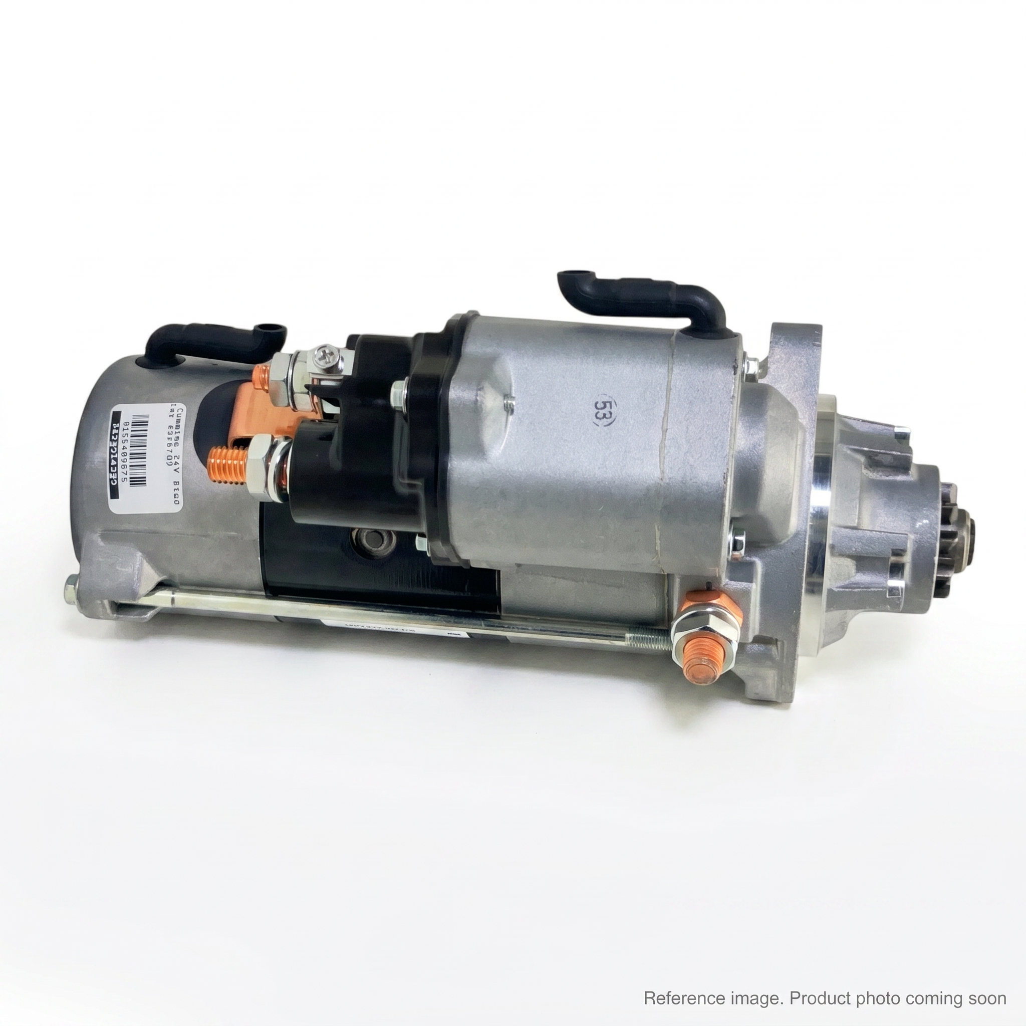 Cummins 4996709 Starting Motor three-quarter angle product photo | stocked in BC, ships Canada-wide