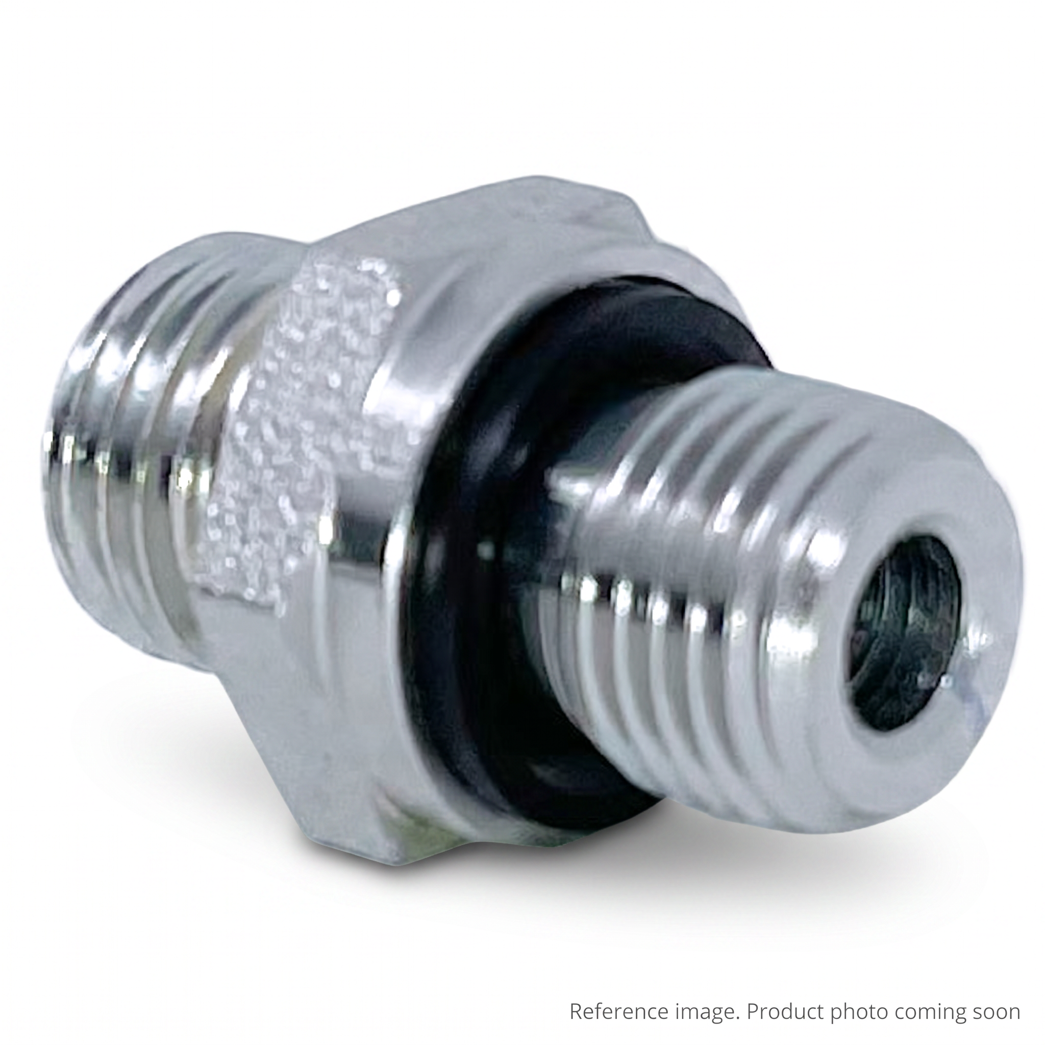 Adaptall 5002L-12-06 Hydraulic Adapters three-quarter angle product photo | stocked in BC, ships Canada-wide
