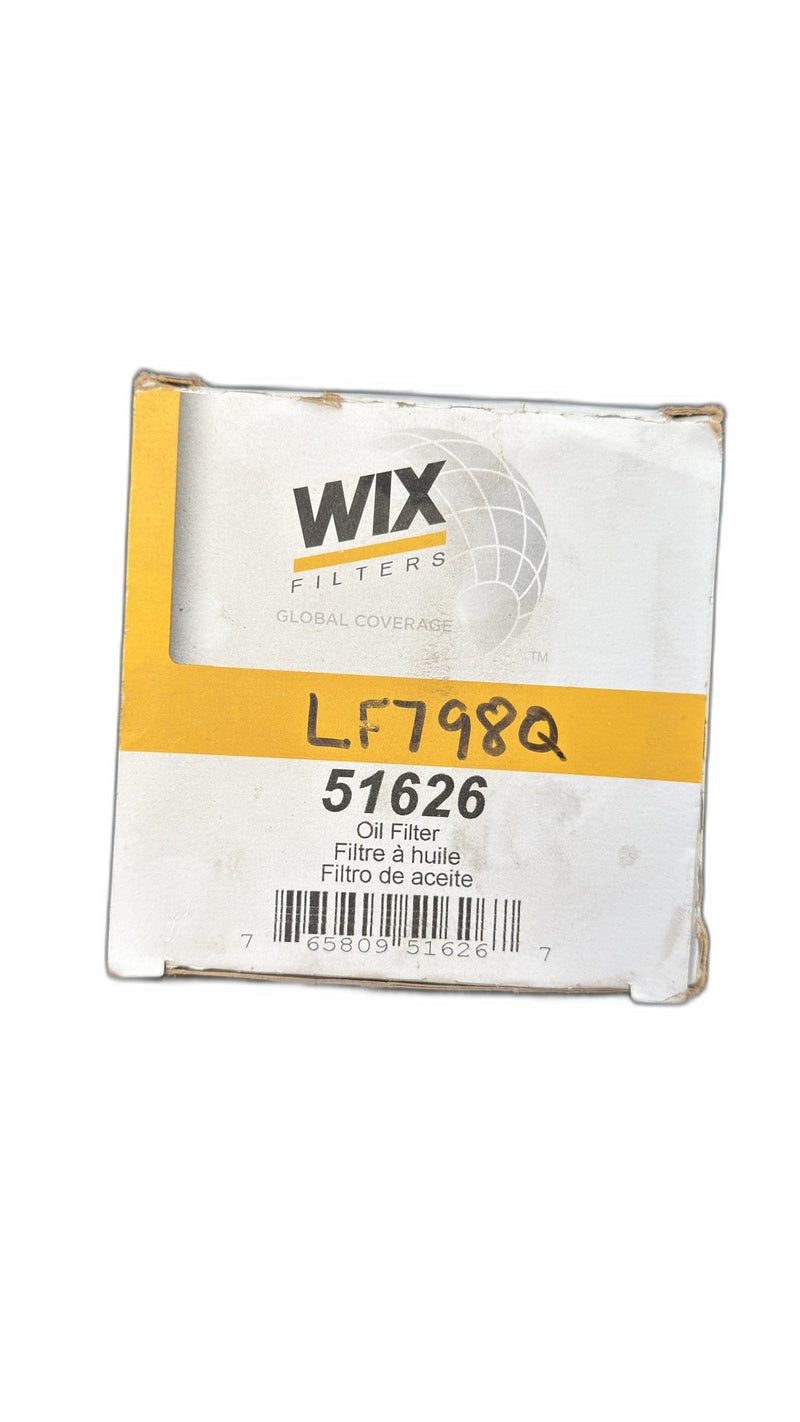 WIX 51626 Oil Filter Caterpillar 3306 3406B C10 C12 Cross Fleetguard LF798Q