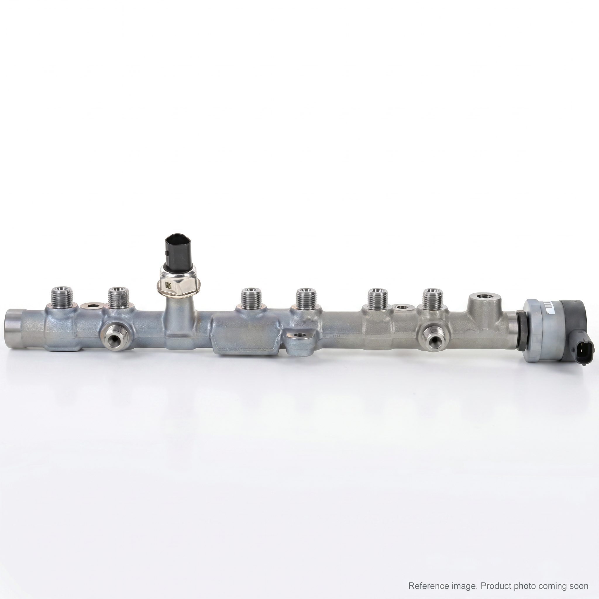 Cummins 5304161 High Pressure Fuel Rail Accumulator three-quarter angle product photo | stocked in BC, ships Canada-wide