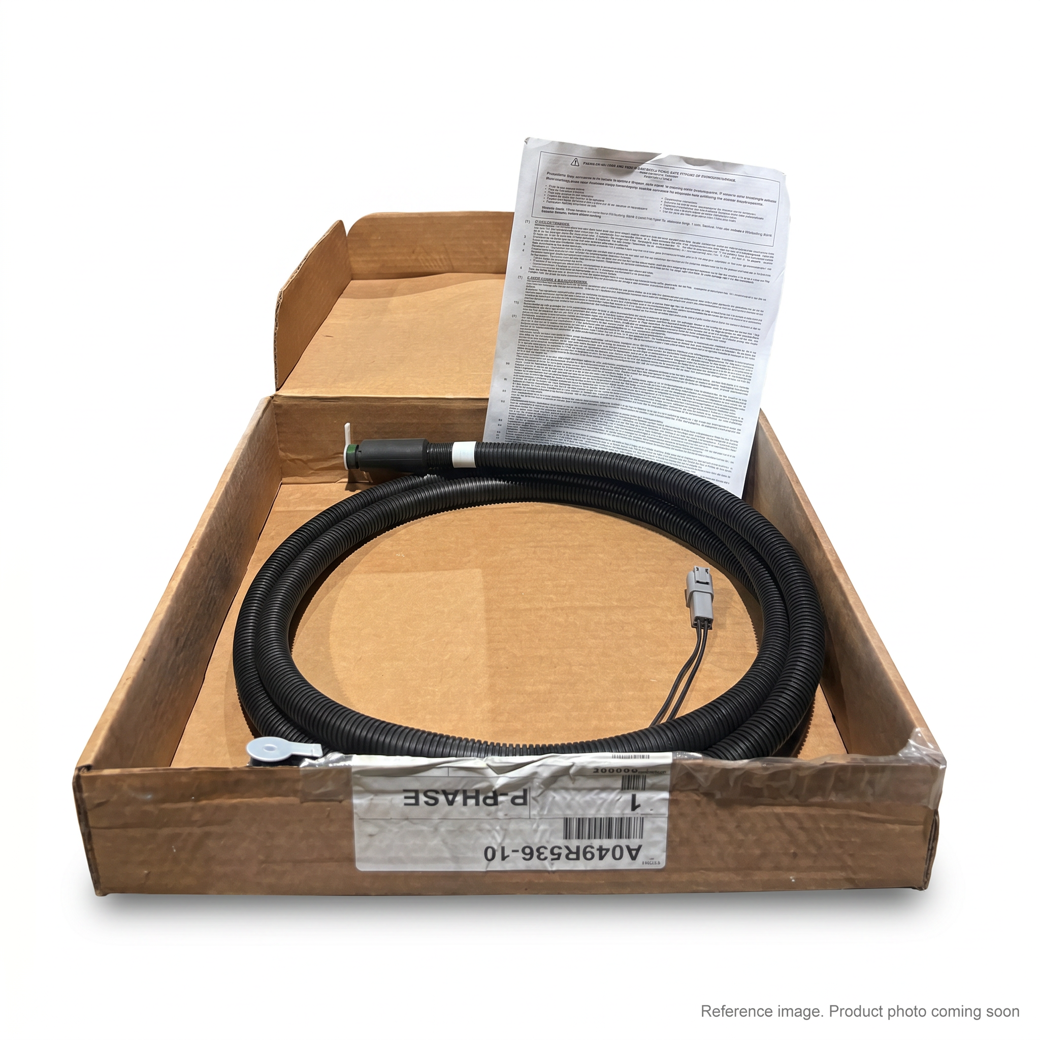 Cummins 5418169 Fluid Heating Hose alternate angle product photo | stocked in BC, ships Canada-wide