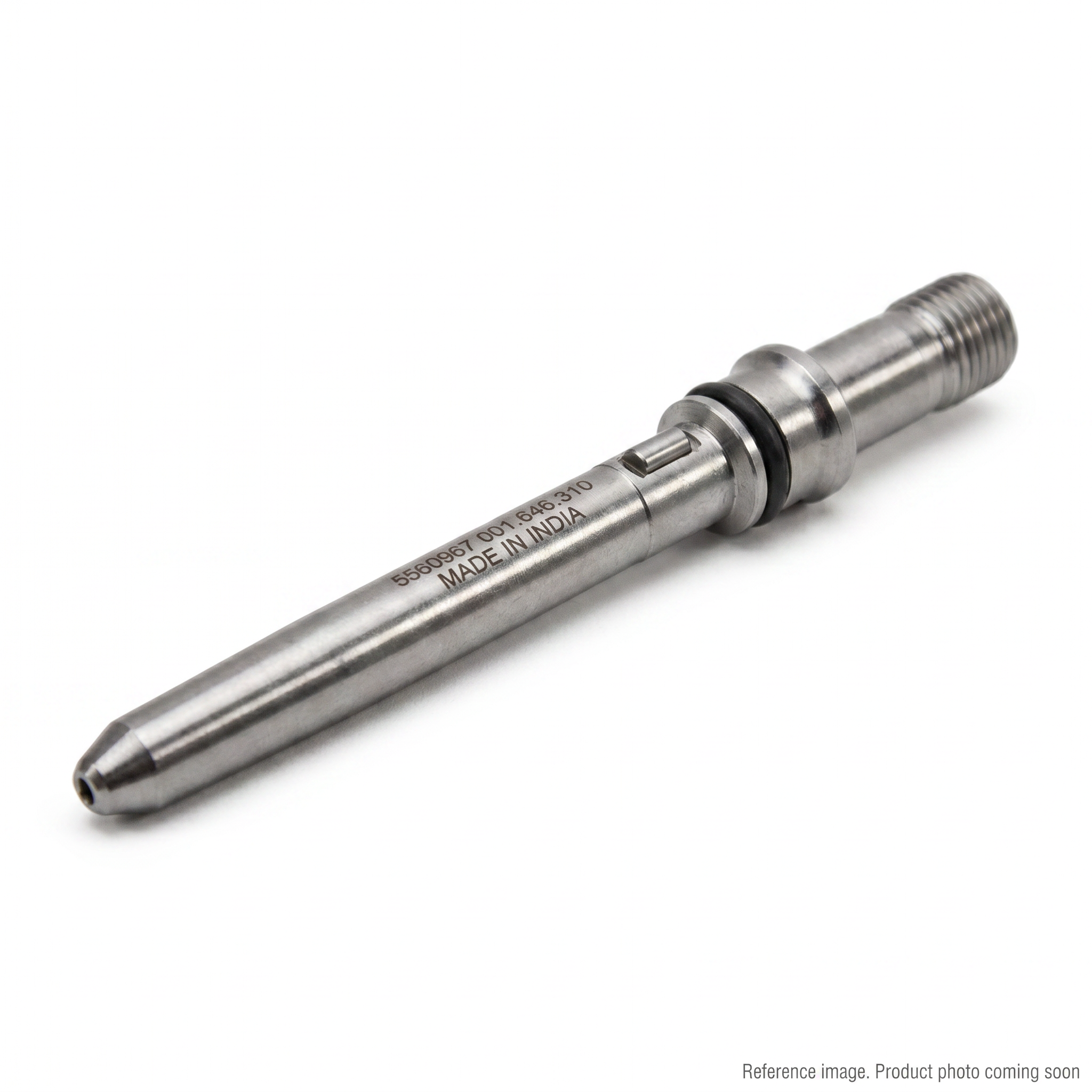 Cummins 5560967 Injector Fuel Supply Tube three-quarter angle product photo | stocked in BC, ships Canada-wide