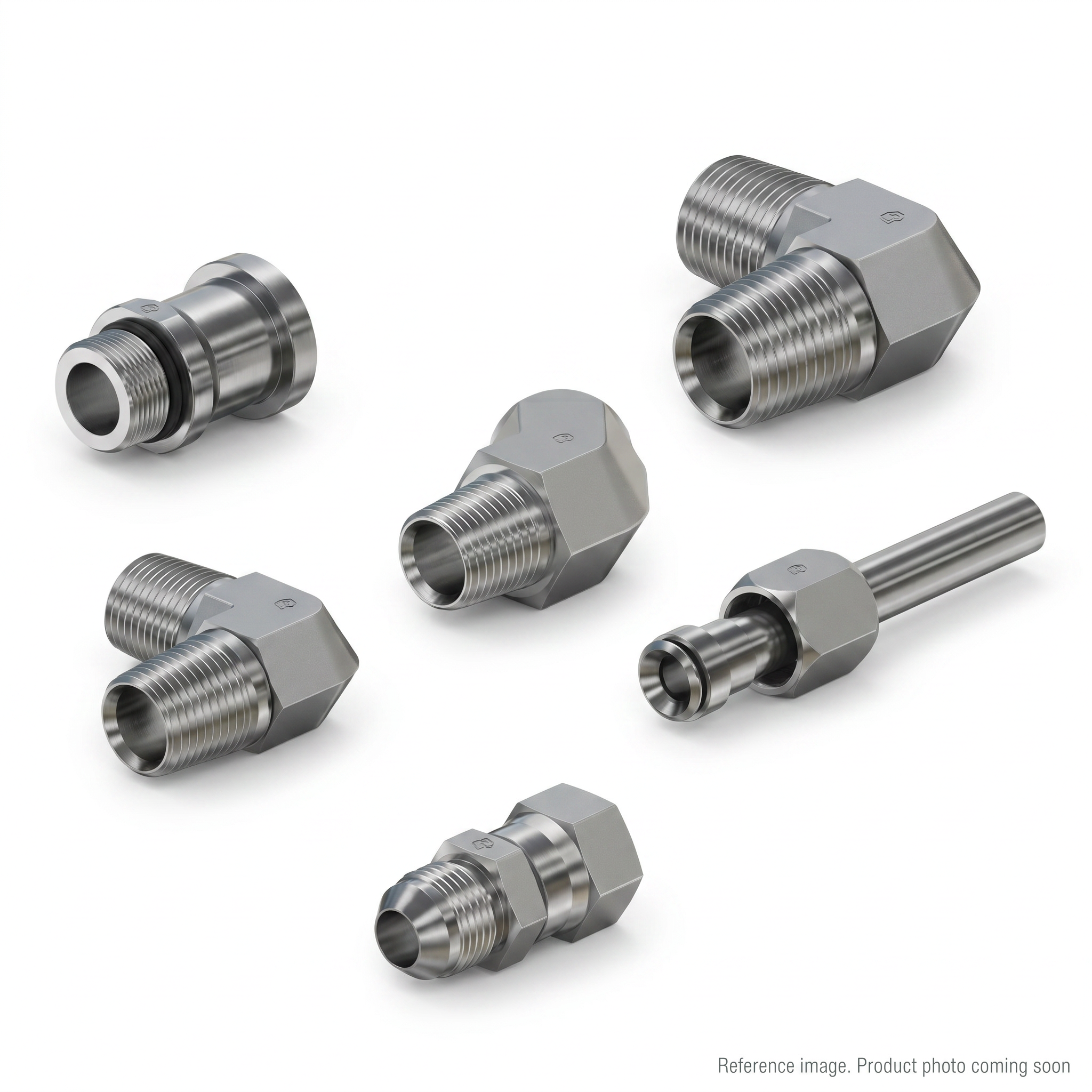 Brennan Industries 5655-16-16 Hydraulic Fittings three-quarter angle product photo | stocked in BC, ships Canada-wide