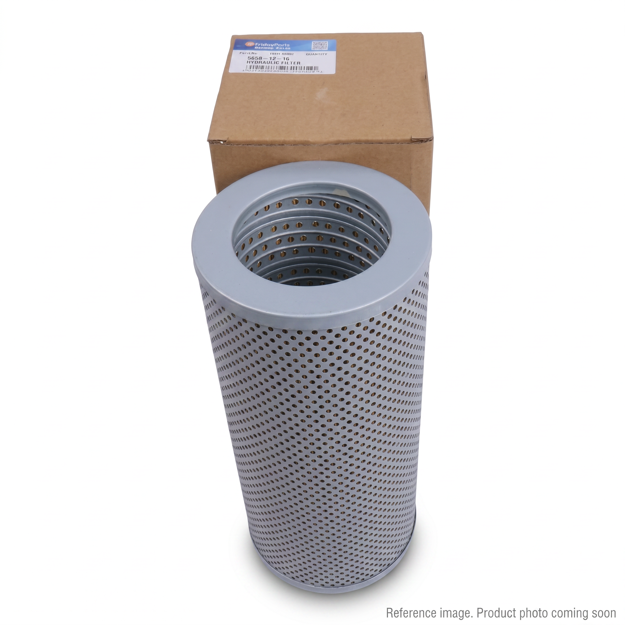 Komatsu 5658-12-16 Filter alternate angle product photo | stocked in BC, ships Canada-wide
