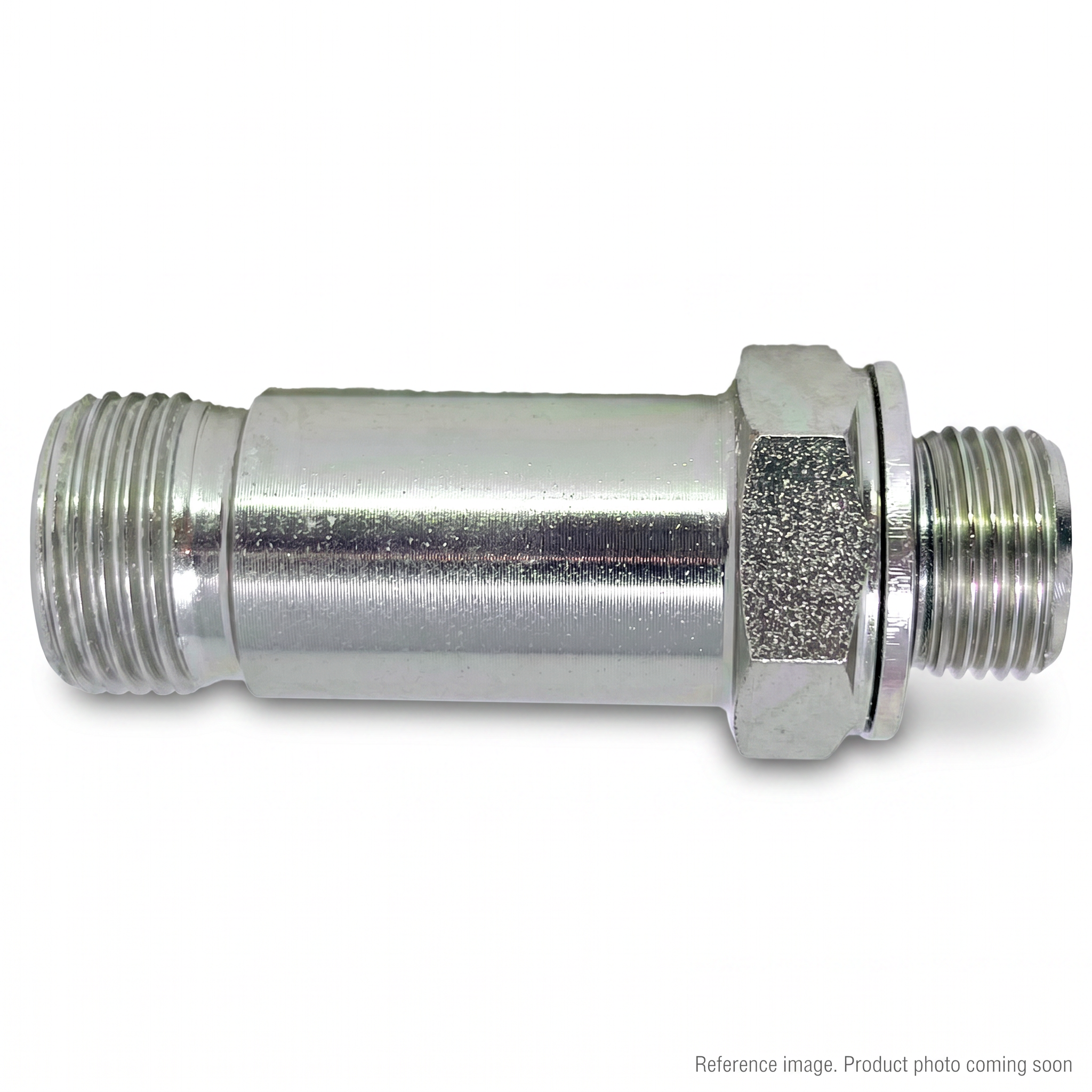 Adaptall 6002-08-08 Hydraulic Adapters three-quarter angle product photo | stocked in BC, ships Canada-wide
