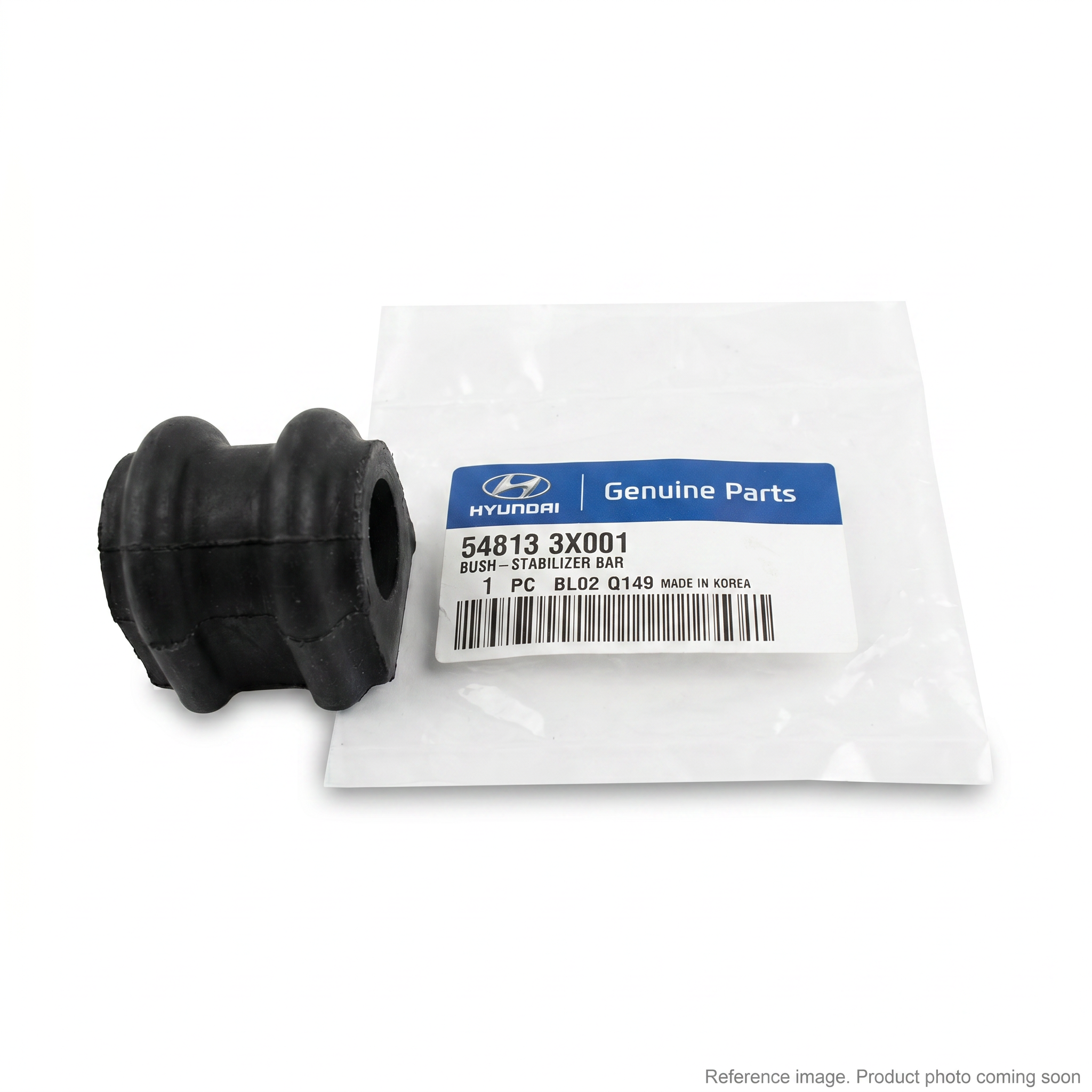 Hyundai 61EN13380 Bushings three-quarter angle product photo | stocked in BC, ships Canada-wide