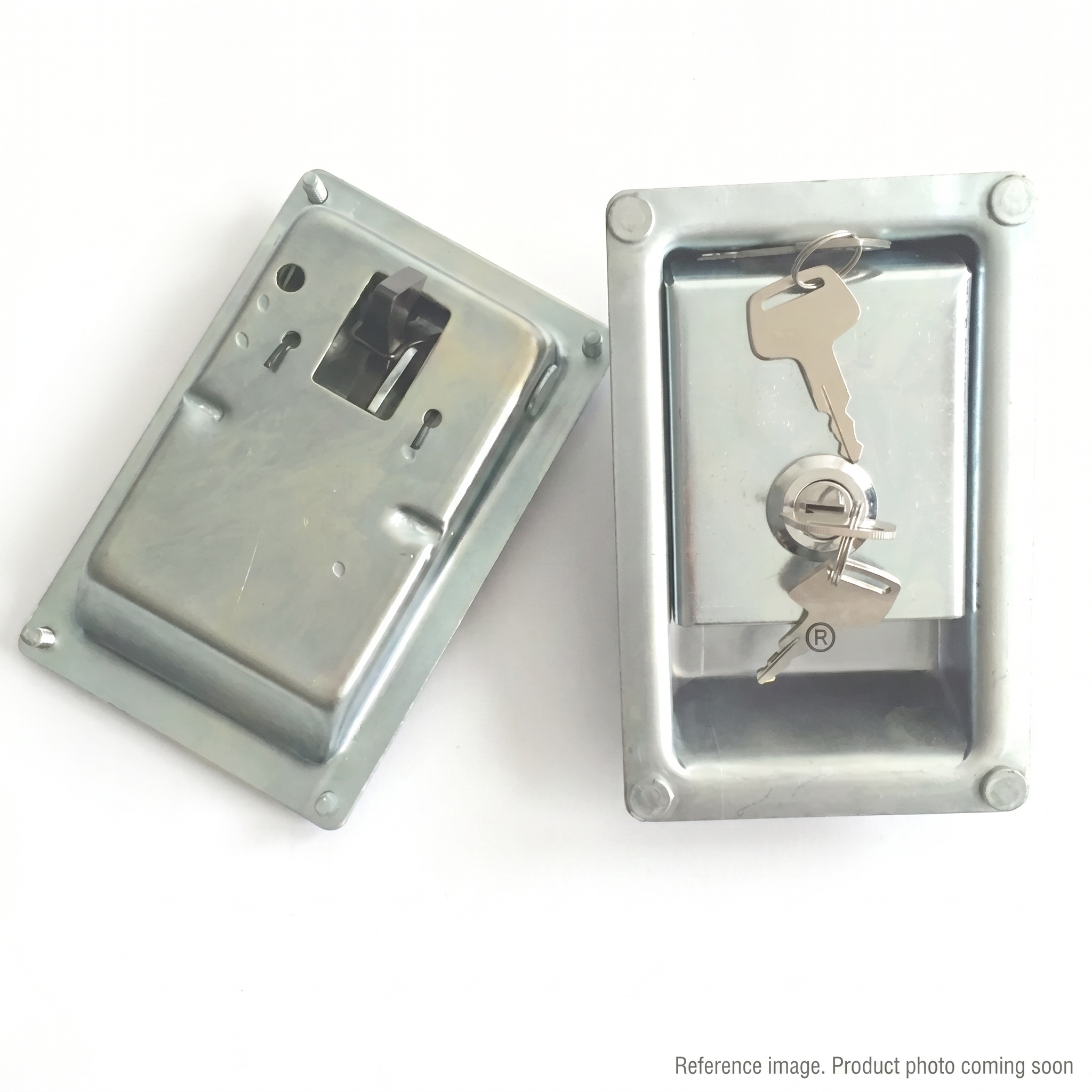 Hyundai 71EE52520 Cab Door Locks three-quarter angle product photo | stocked in BC, ships Canada-wide