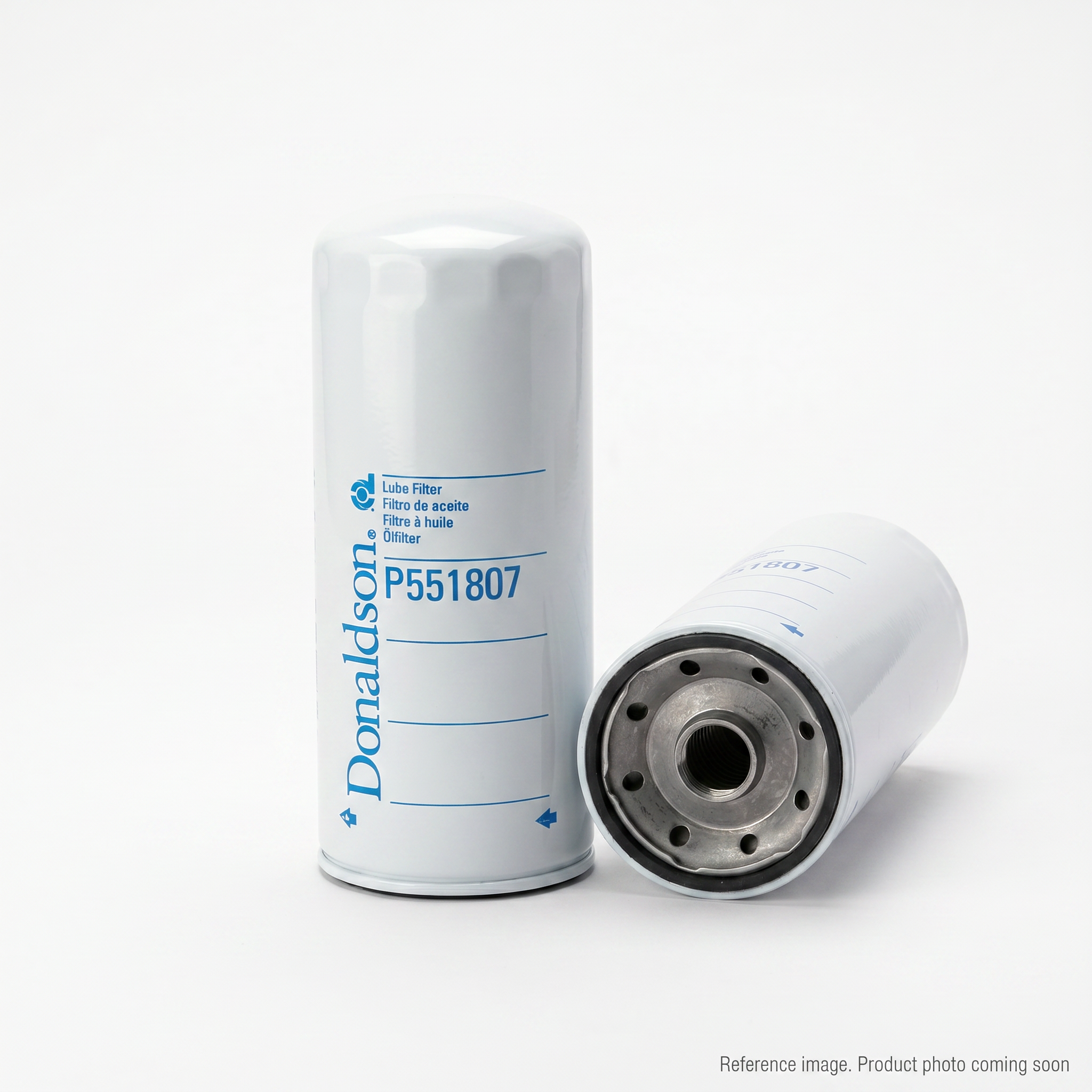 Donaldson 7251 Oil Filter three-quarter angle product photo | stocked in BC, ships Canada-wide
