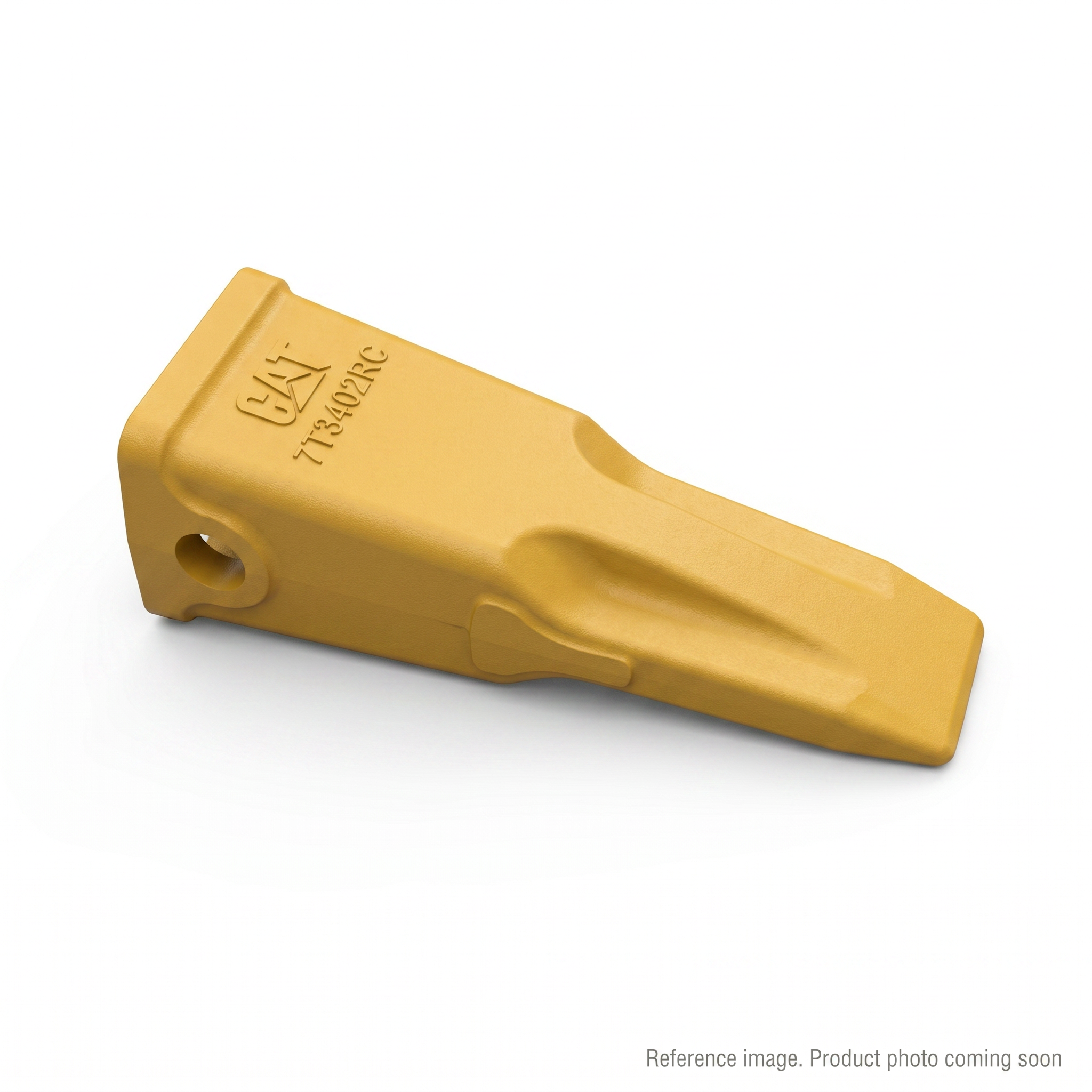 Caterpillar 7T3402RC Bucket Teeth three-quarter angle product photo | stocked in BC, ships Canada-wide