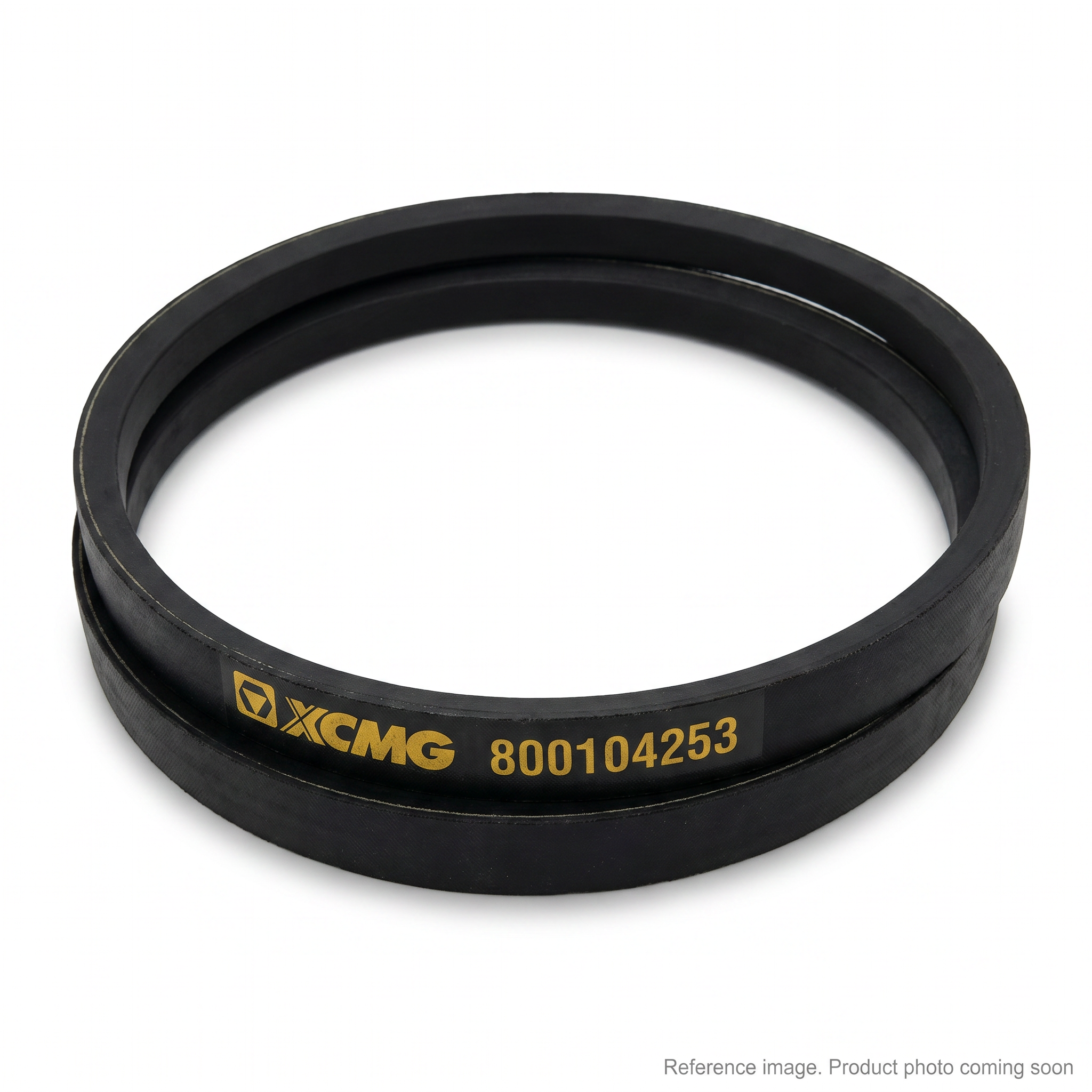 XCMG 800104253 Belts front product photo | stocked in BC, ships Canada-wide