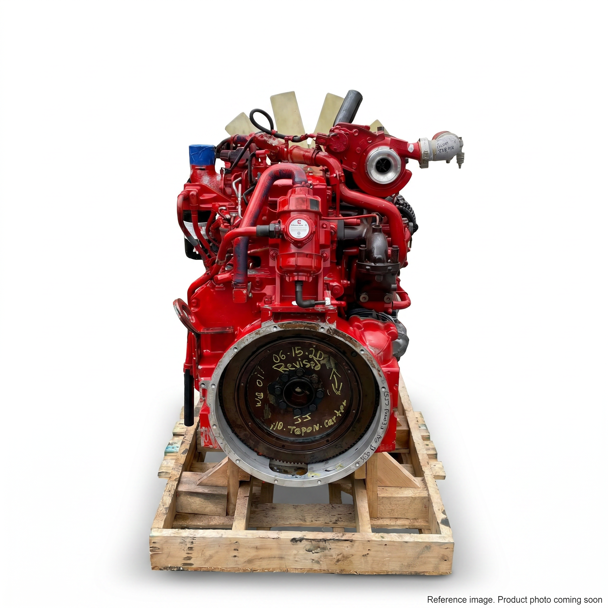 Cummins 800147214 Engine three-quarter angle product photo | stocked in BC, ships Canada-wide