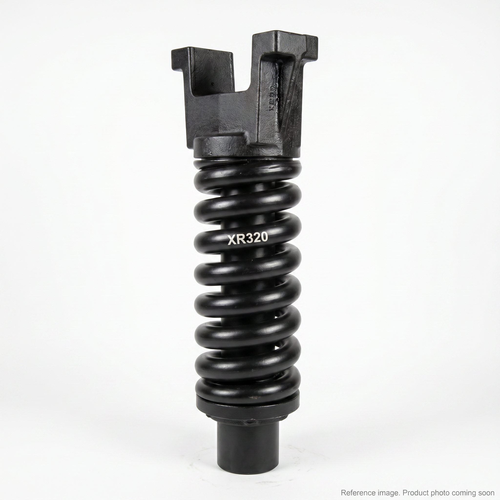XCMG 800347148 Track Tensioner three-quarter angle product photo | stocked in BC, ships Canada-wide