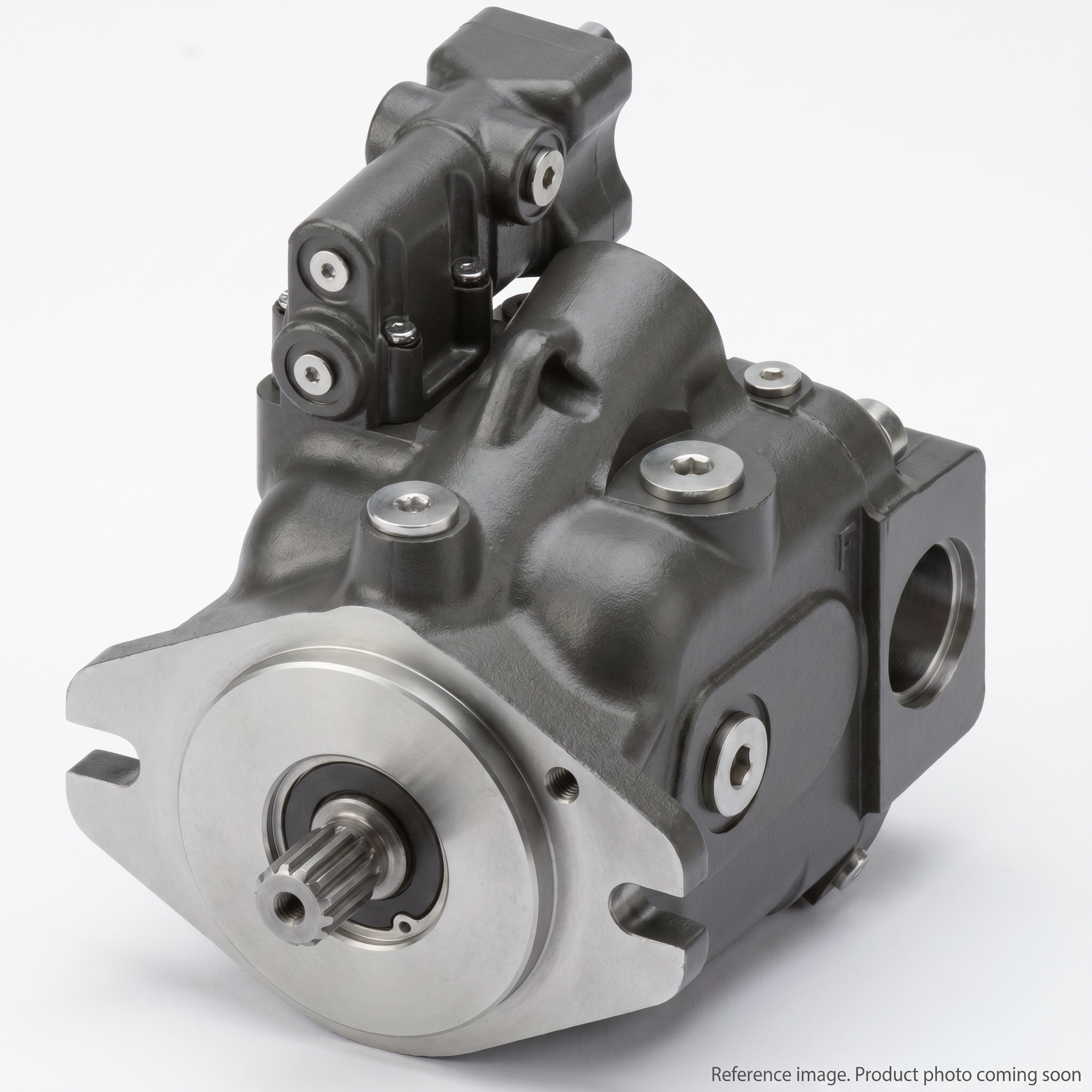 Danfoss 803092202 Hydraulic Pumps three-quarter angle product photo | stocked in BC, ships Canada-wide
