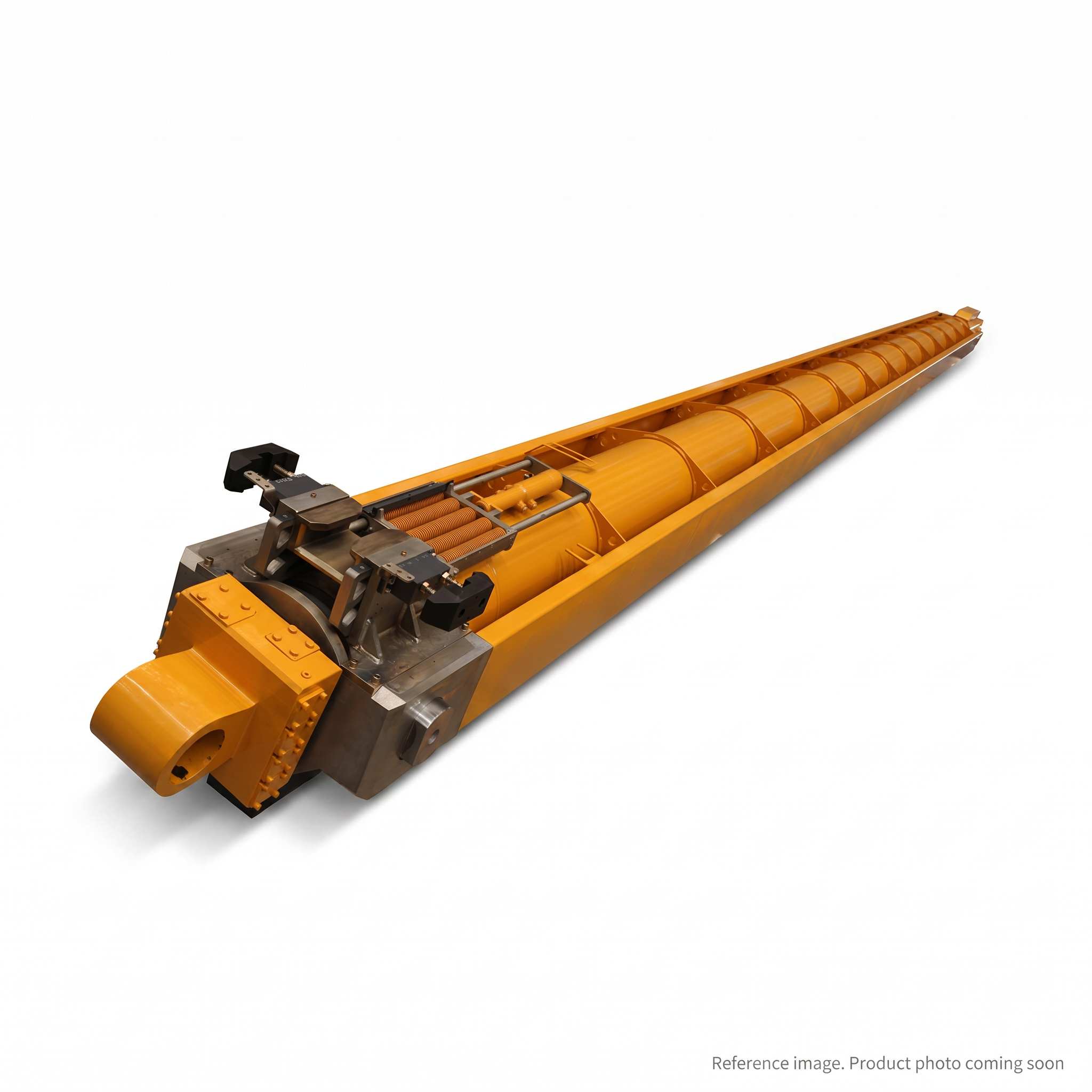 XCMG 803099045 Hydraulic Cylinders three-quarter angle product photo | stocked in BC, ships Canada-wide