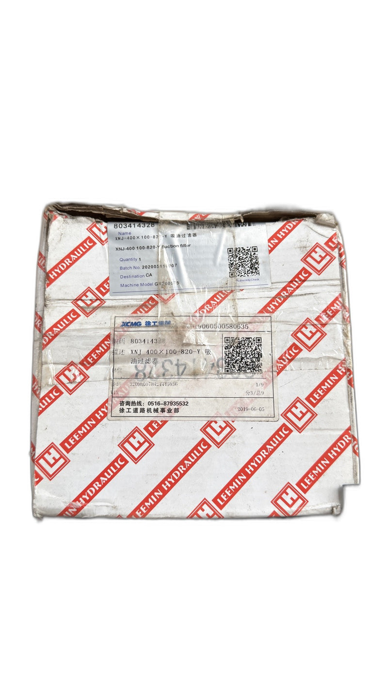 Genuine XCMG 803414328 Filter Element