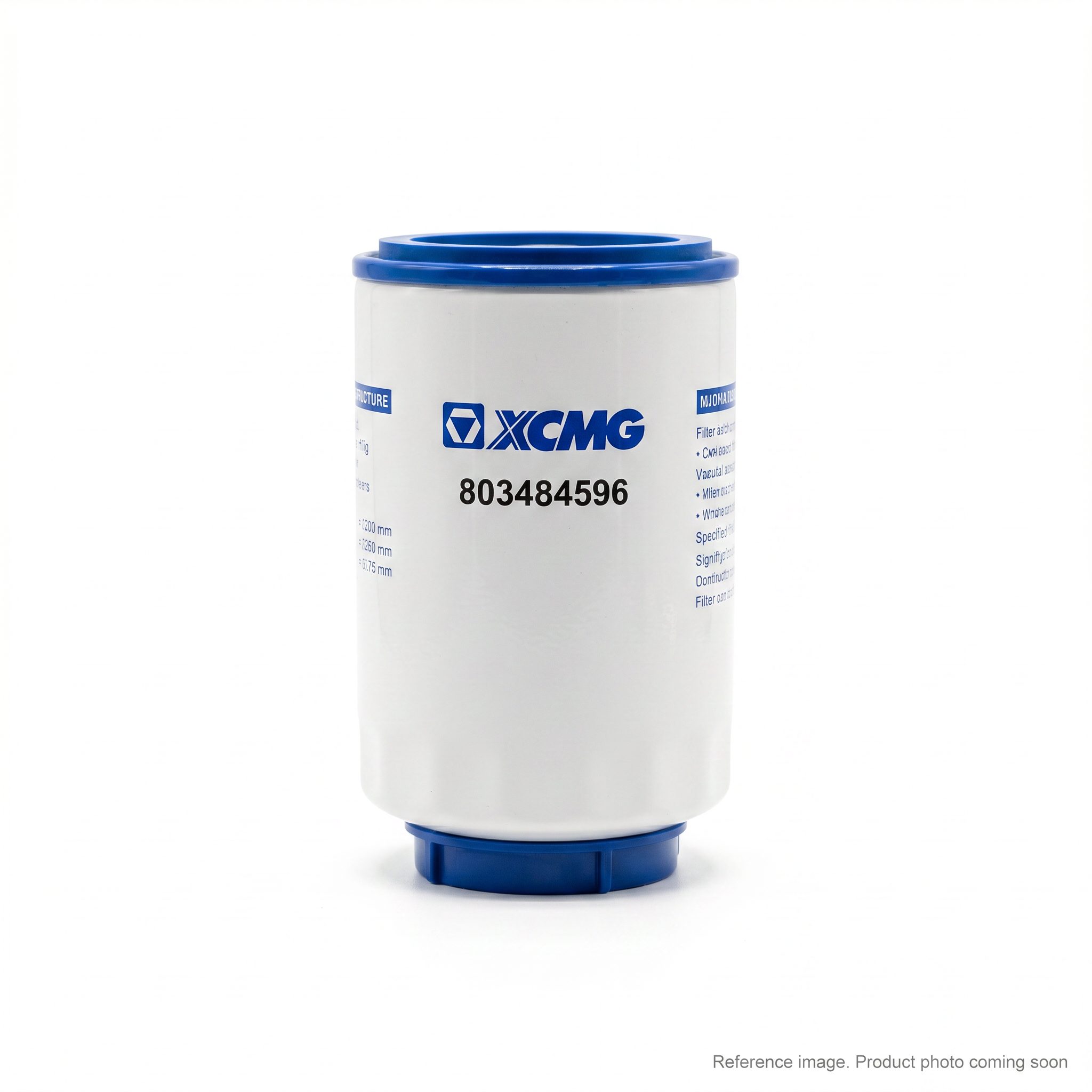 XCMG 803484596 Filters front product photo | stocked in BC, ships Canada-wide