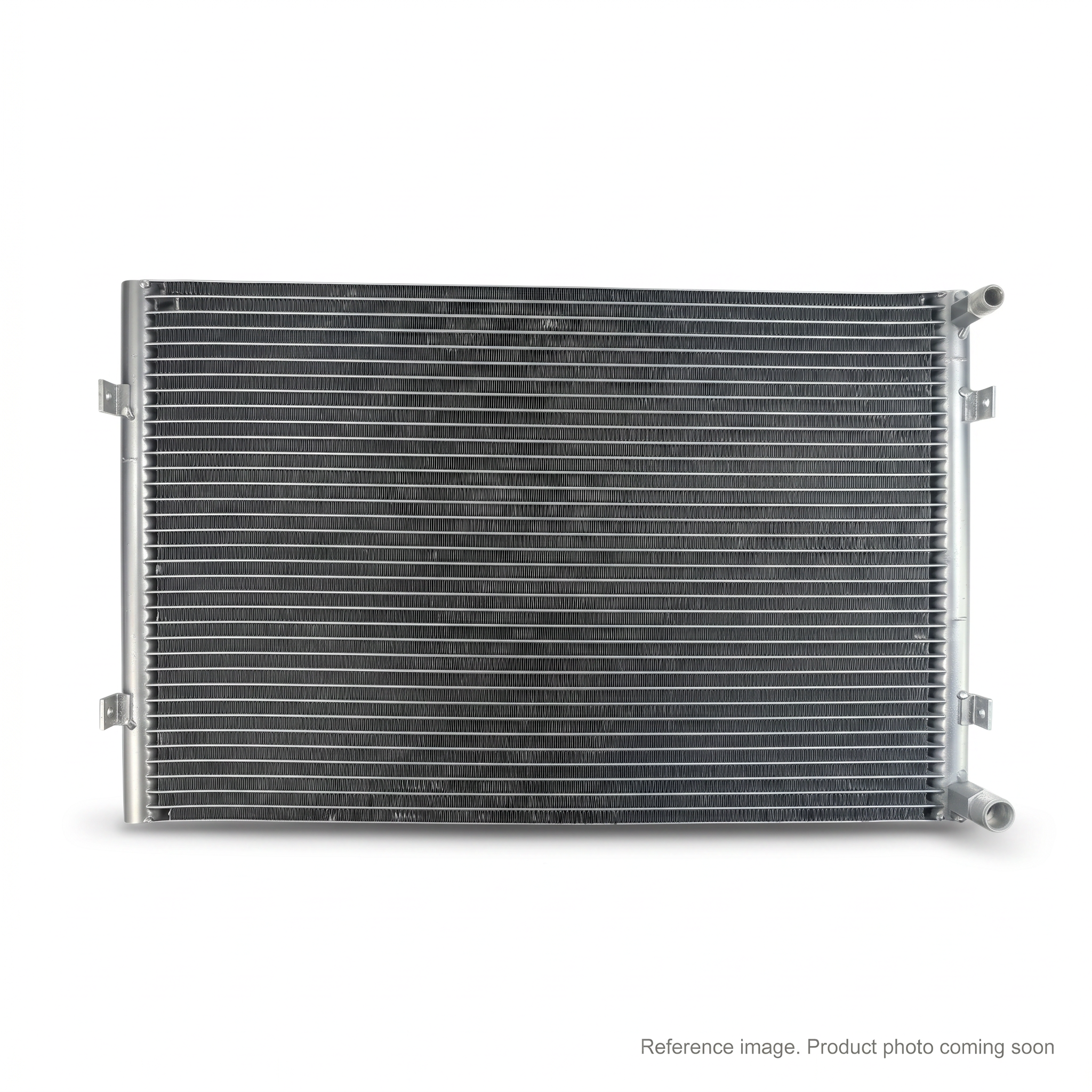 XCMG 803504812 Condenser three-quarter angle product photo | stocked in BC, ships Canada-wide