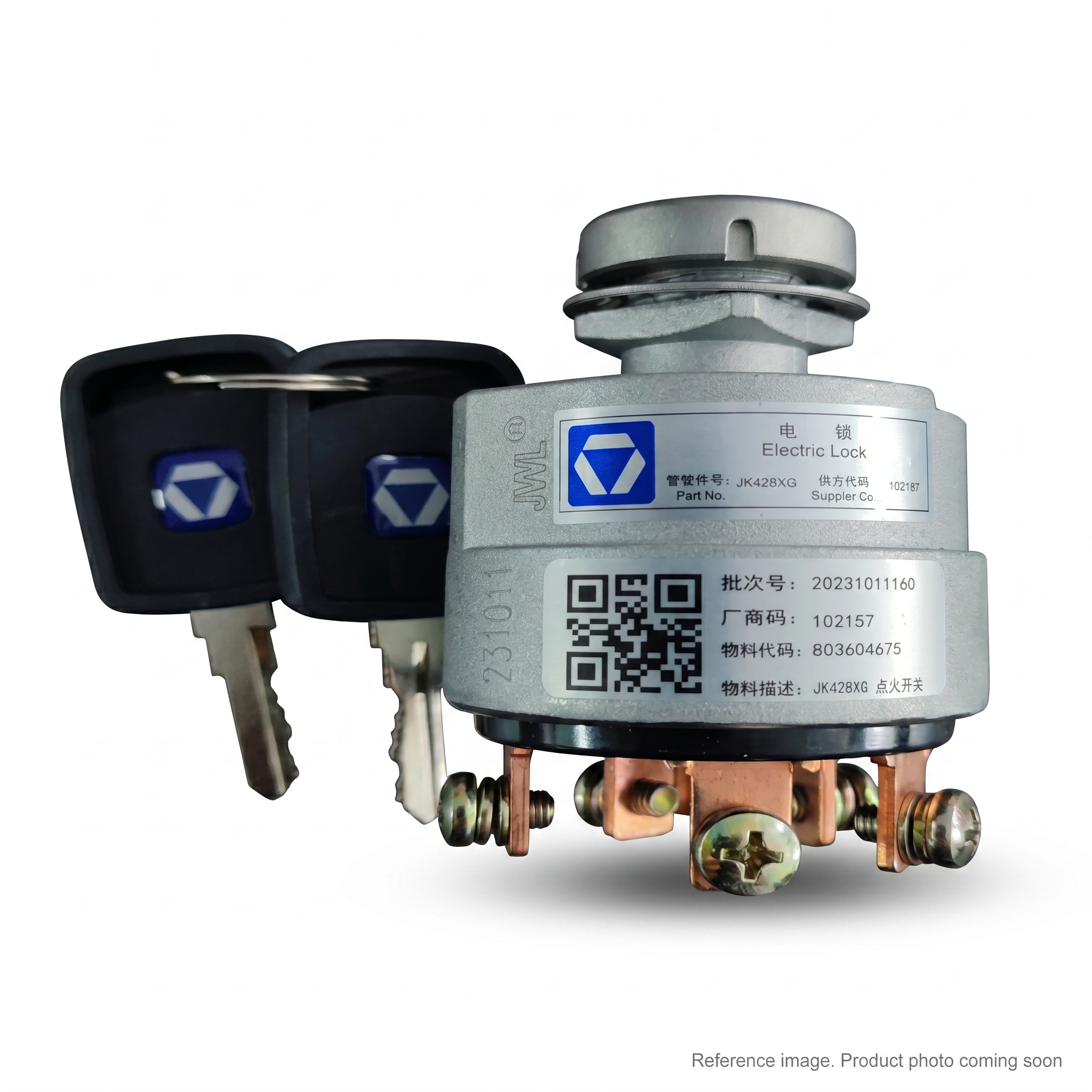 XCMG 803604675 Selector Switch alternate angle product photo | stocked in BC, ships Canada-wide