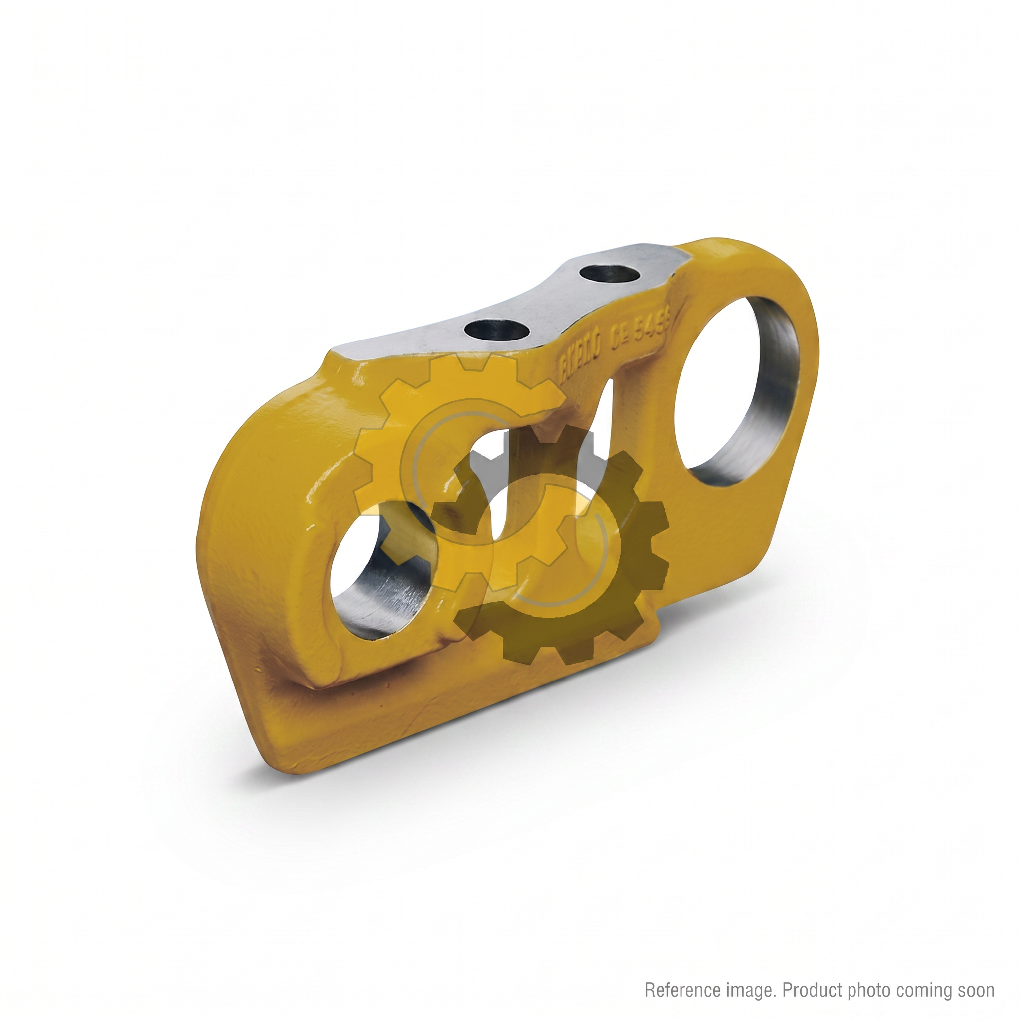 Hyundai 81EH20110 Track Link RH alternate angle product photo | stocked in BC, ships Canada-wide