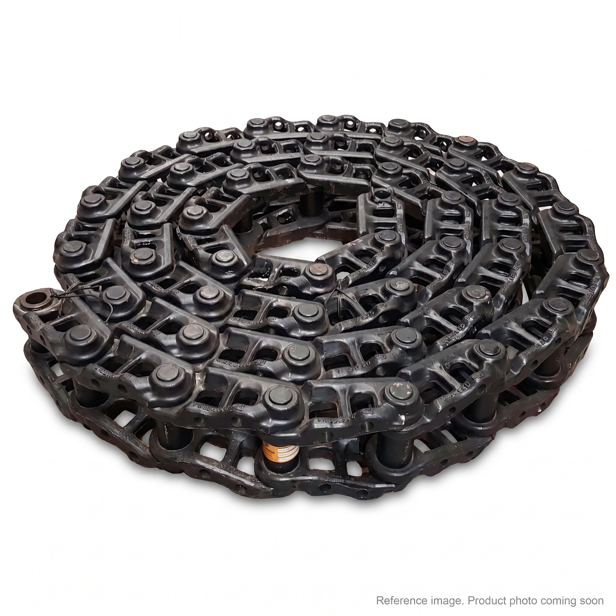 Hyundai 81EH20130 Track Chain Master Link RH three-quarter angle product photo | stocked in BC, ships Canada-wide