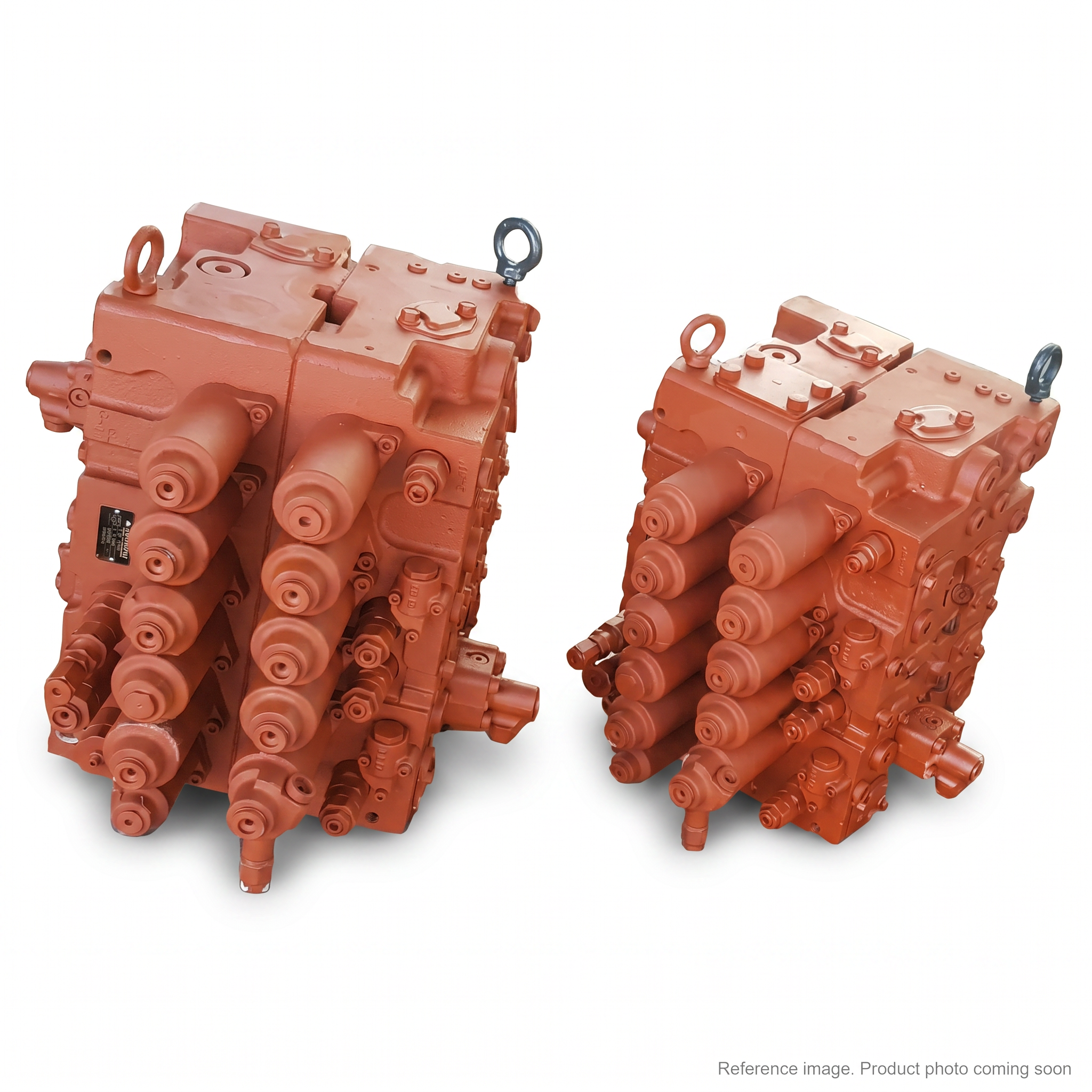 Hyundai 81LQ50010 Hydraulic Valves three-quarter angle product photo | stocked in BC, ships Canada-wide