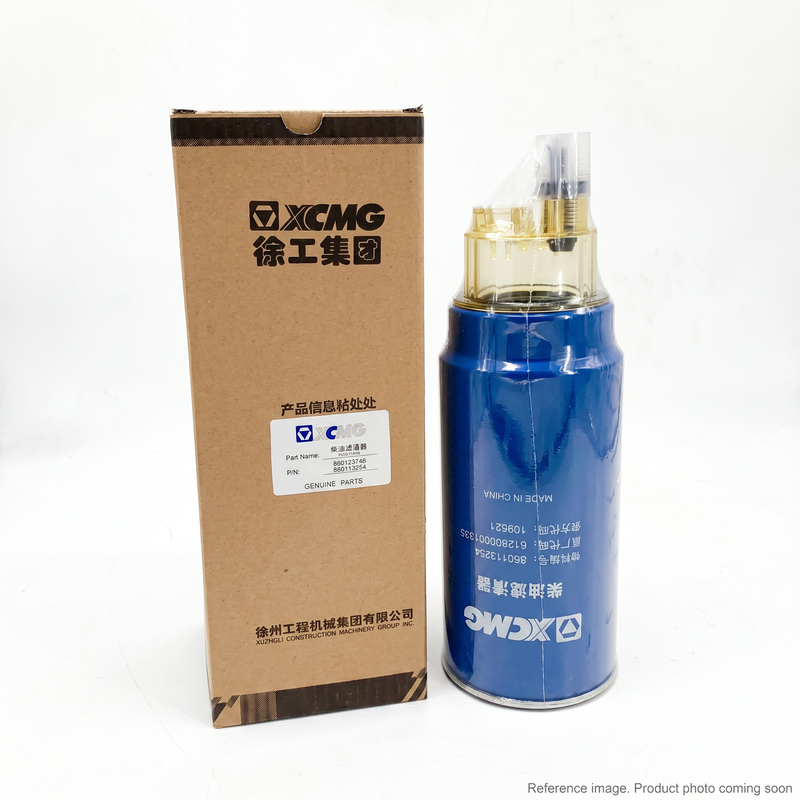 XCMG 860599337 Filters front product photo | stocked in BC, ships Canada-wide