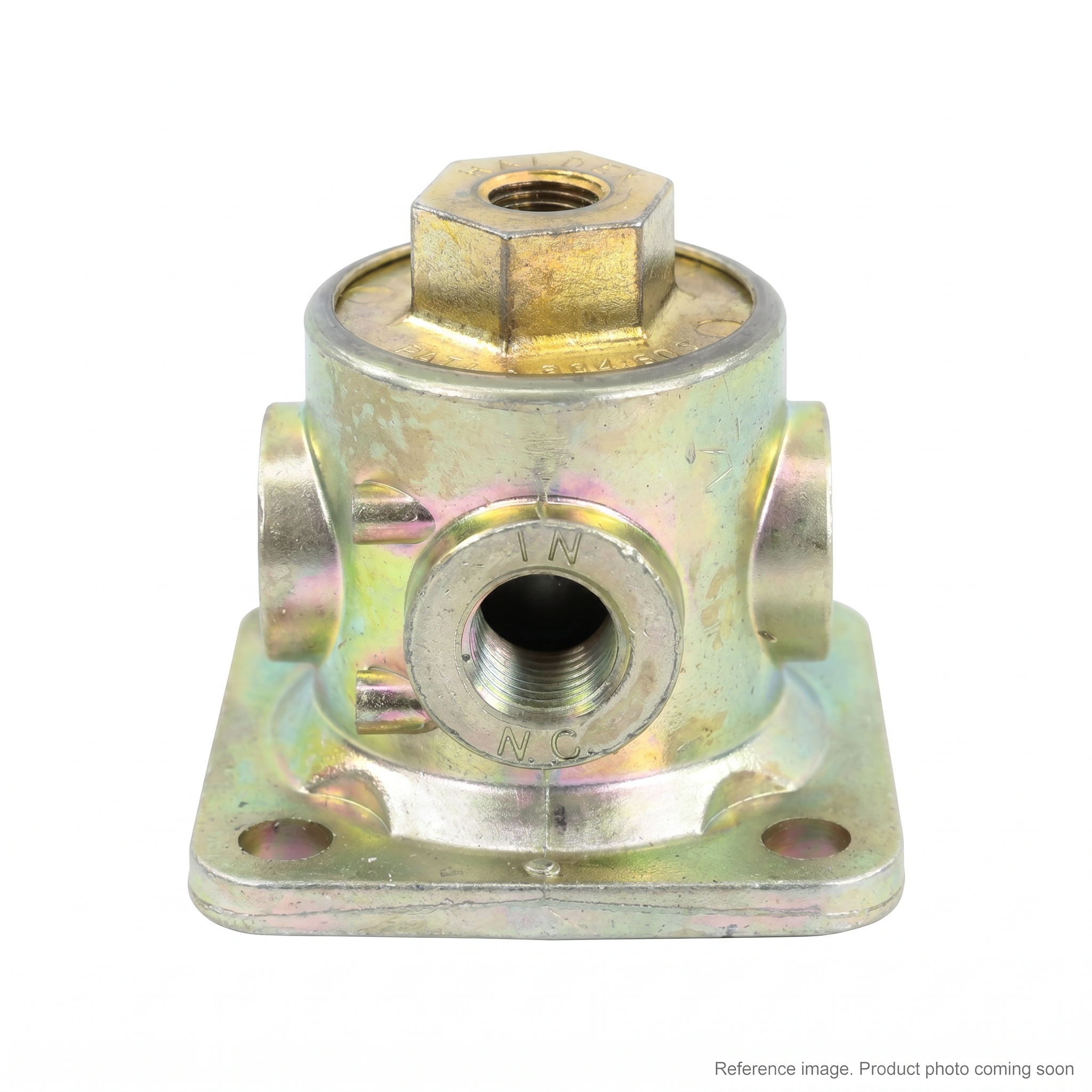 Haldex 90554615 Pneumatic Valves three-quarter angle product photo | stocked in BC, ships Canada-wide