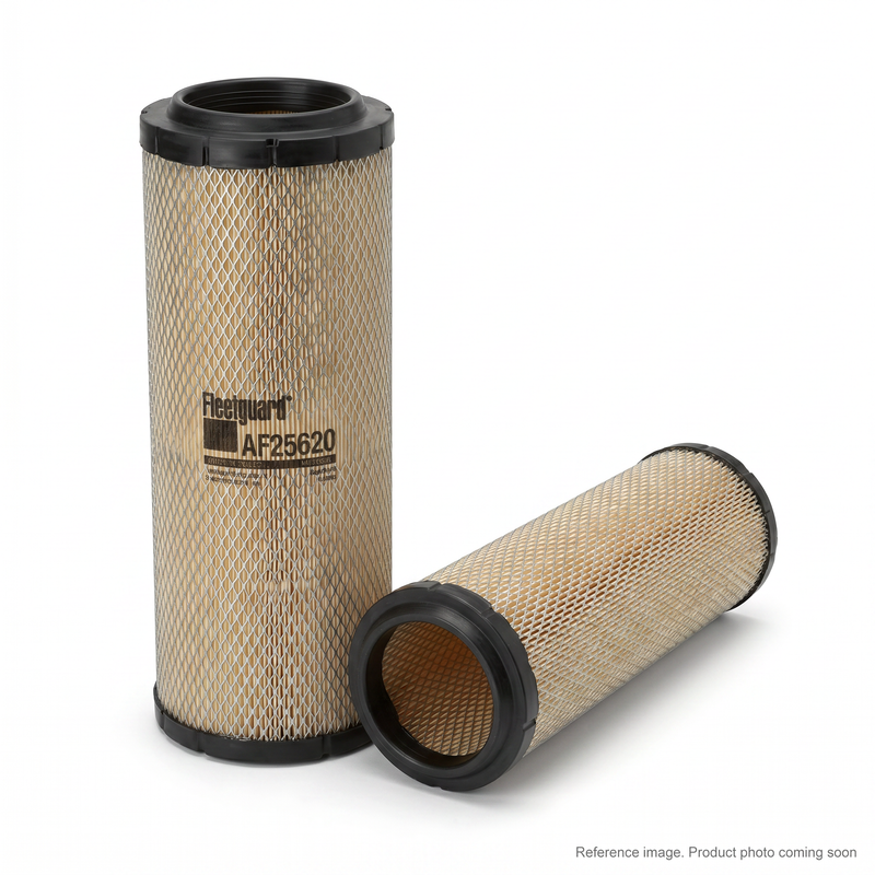 Genuine Fleetguard AF25620 Secondary Inner Air Filter — fits Caterpillar C15, C18, Volvo, Hyundai