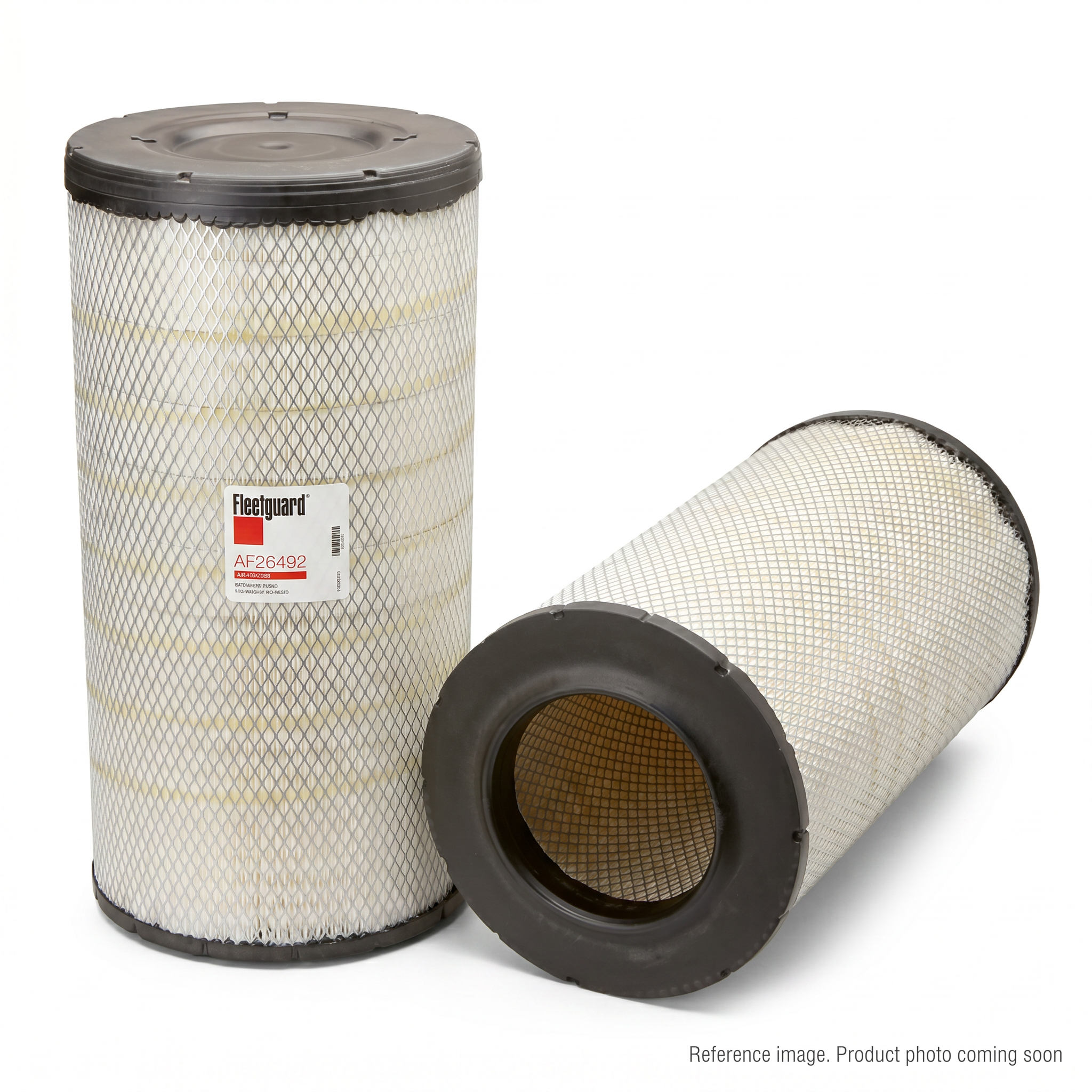 Fleetguard AF26492 Air Filter Element alternate angle product photo | stocked in BC, ships Canada-wide