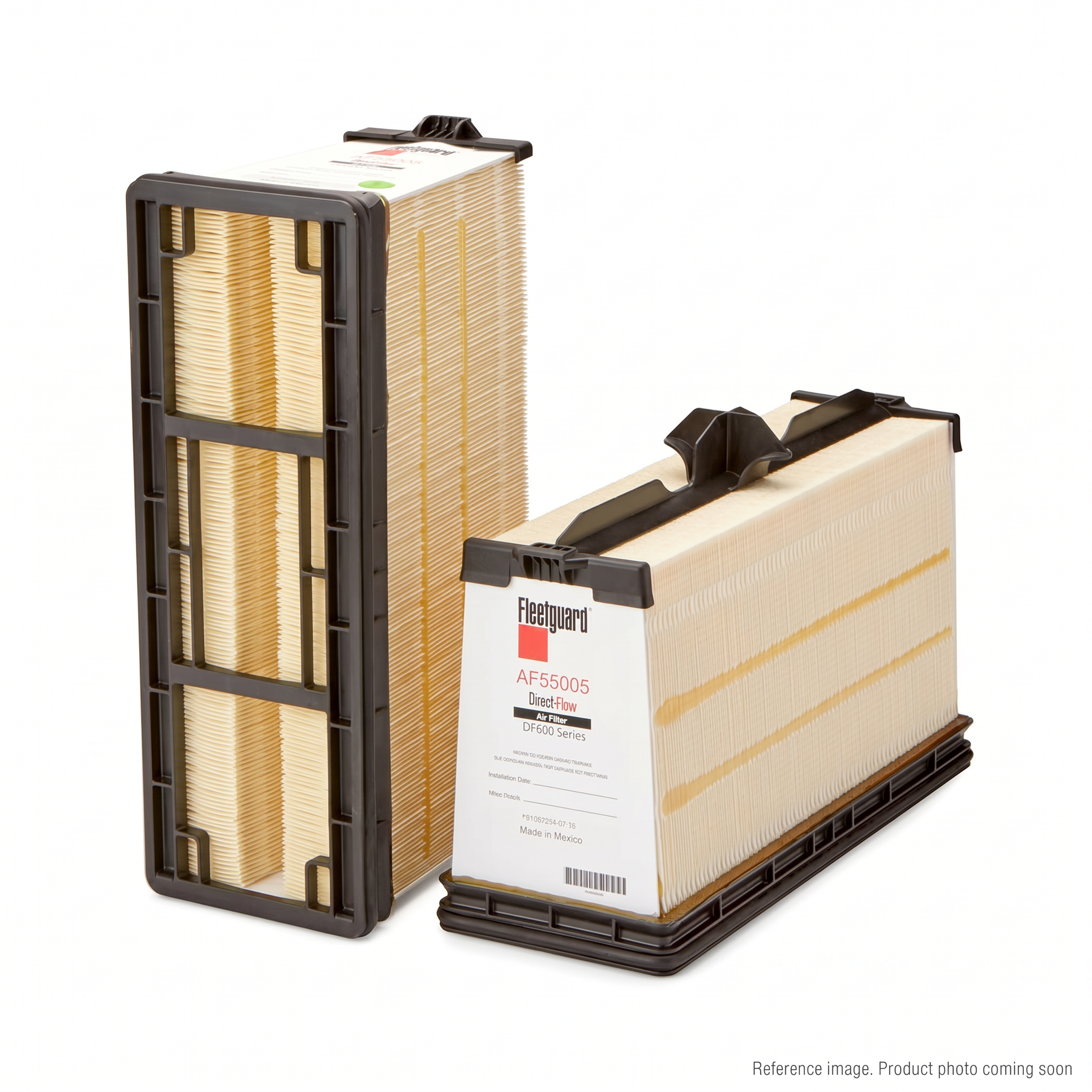 Fleetguard AF55005 Air Filter three-quarter angle product photo | stocked in BC, ships Canada-wide