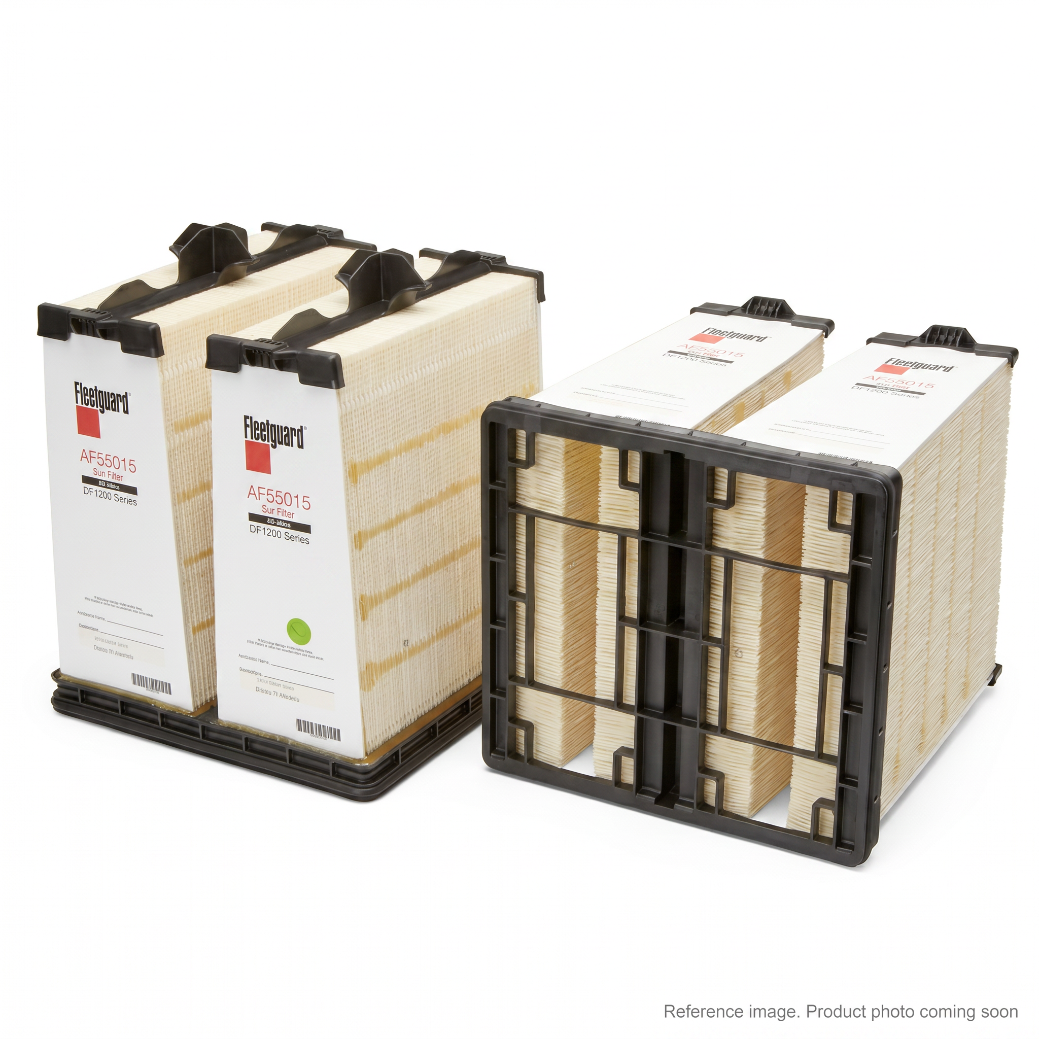 Fleetguard AF55015VE Air Filter three-quarter angle product photo | stocked in BC, ships Canada-wide