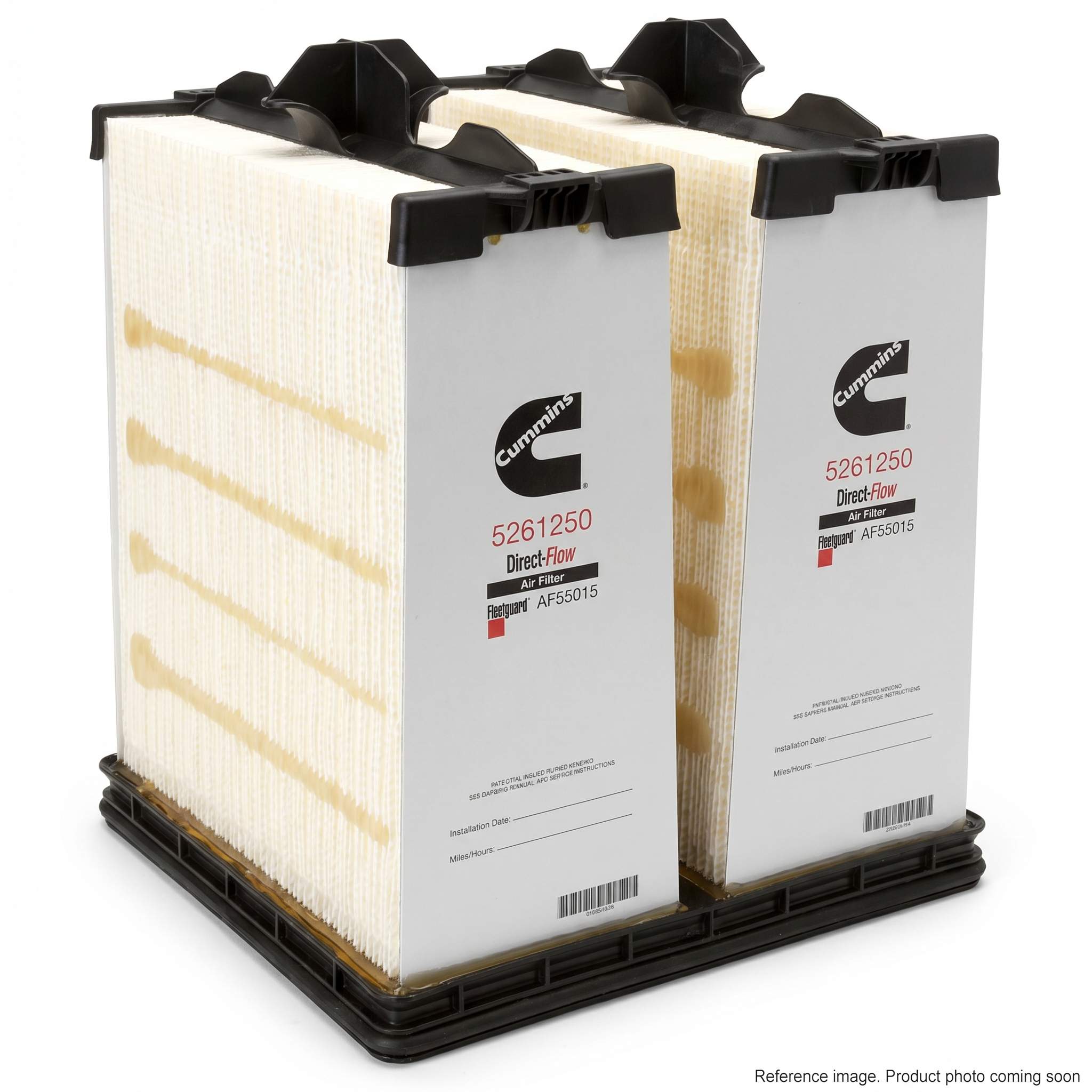 Fleetguard AF55015VE Air Filter alternate angle product photo | stocked in BC, ships Canada-wide