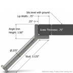 Unknown ANGLE-1X1X1/4 Part front product photo | stocked in BC, ships Canada-wide thumbnail 1