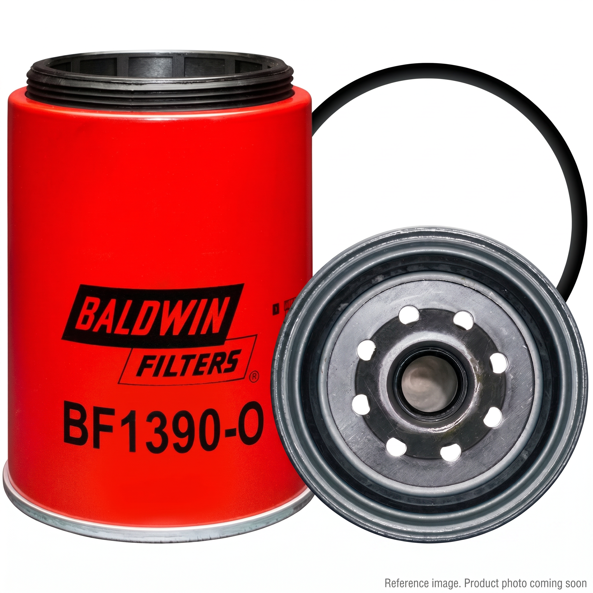 Baldwin BF1358-O Fuel/Water Separator Spin-On Filter three-quarter angle product photo | stocked in BC, ships Canada-wide