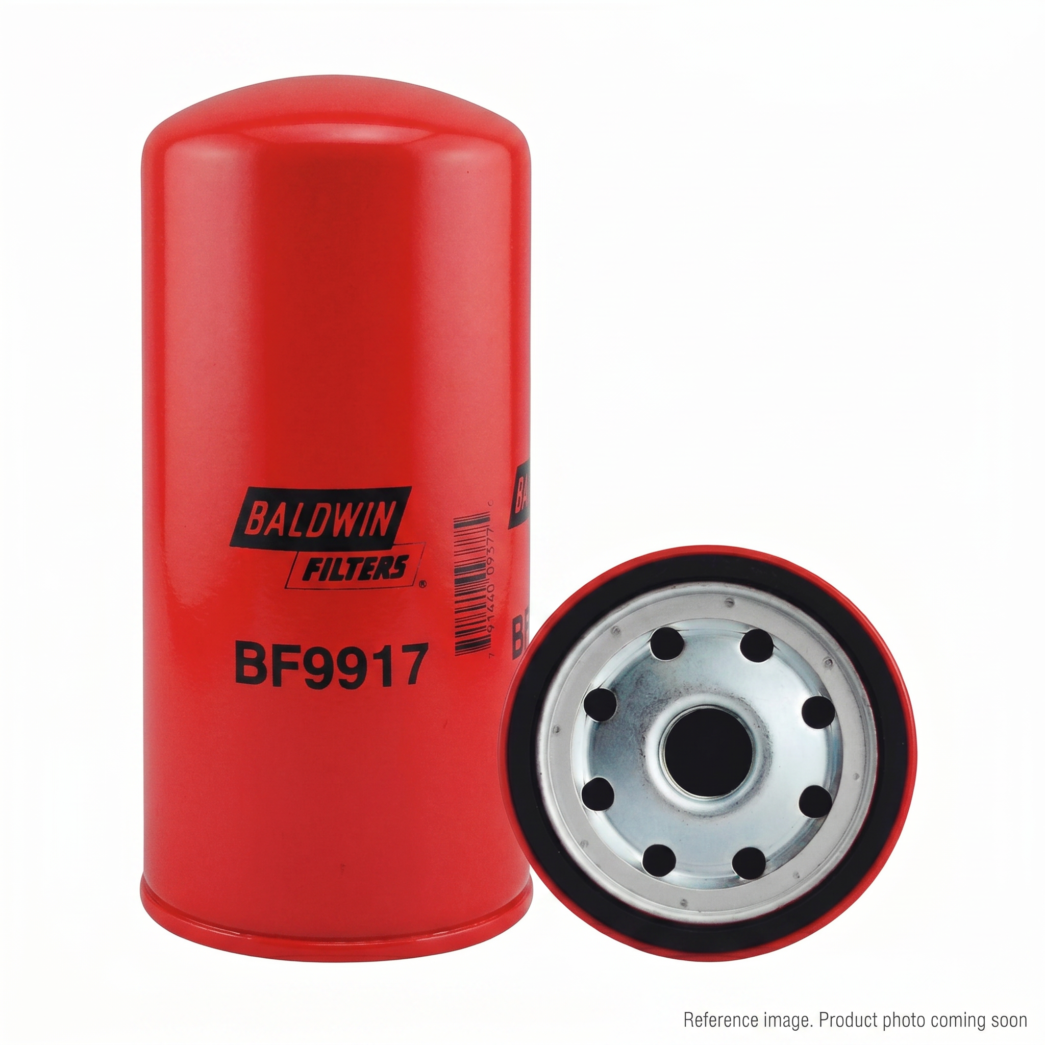 John Deere BF9917 High Efficiency Fuel Spin-on Filter three-quarter angle product photo | stocked in BC, ships Canada-wide