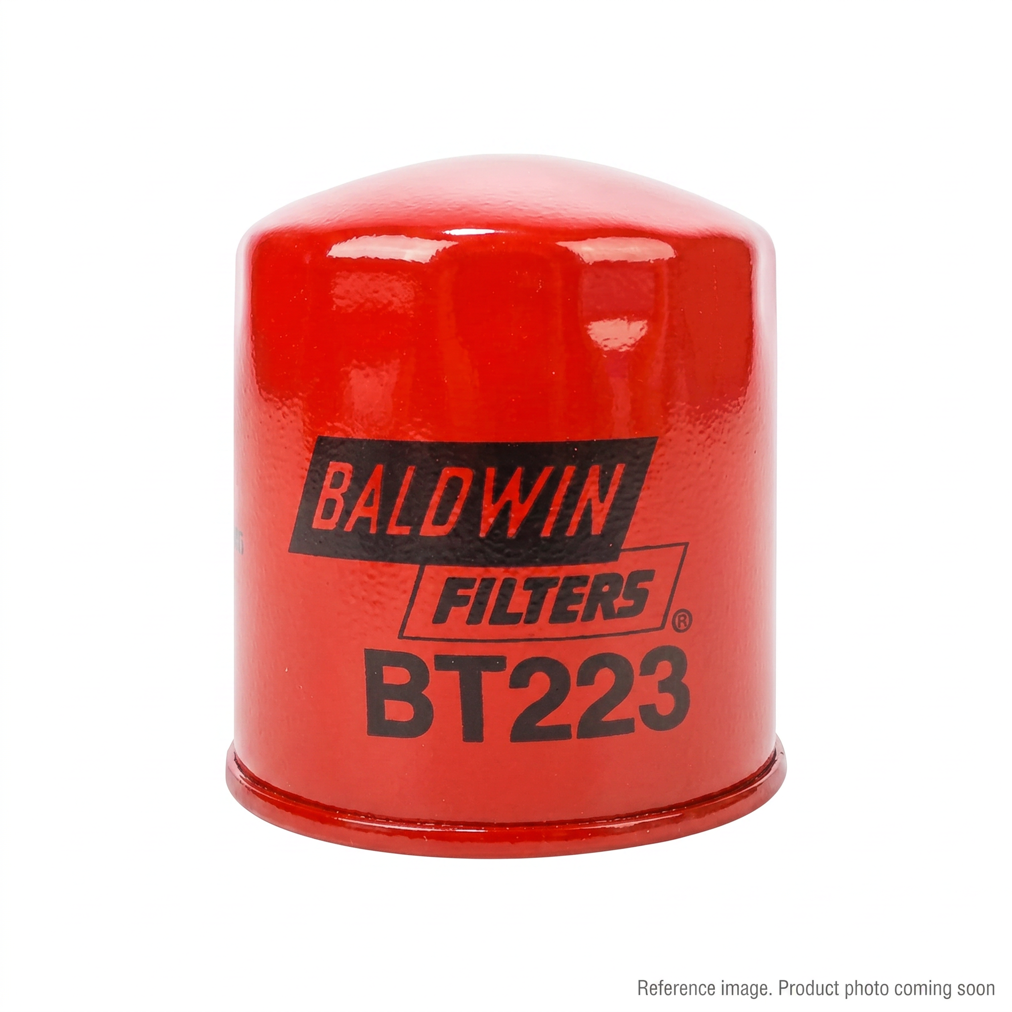 Baldwin BT223 Spin-on Lube Oil Filter alternate angle product photo | stocked in BC, ships Canada-wide