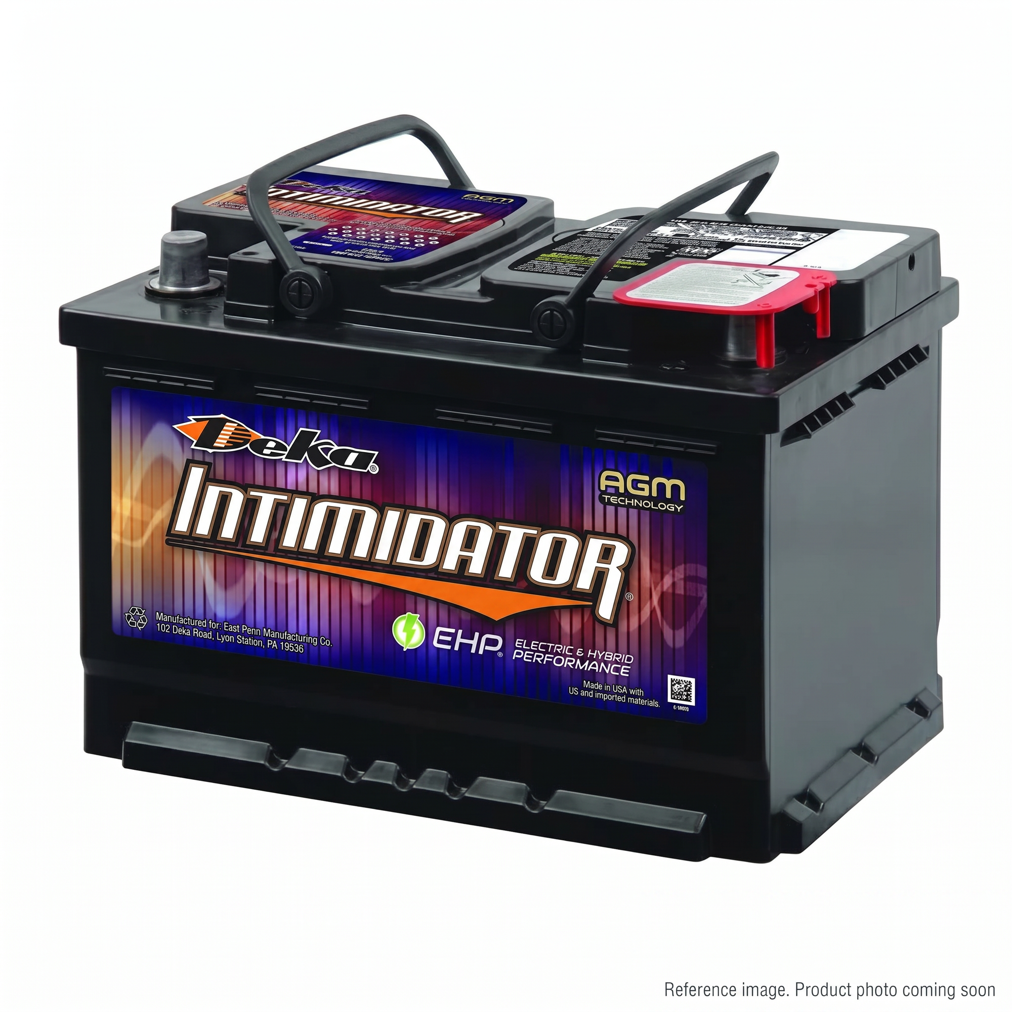 East Penn Manufacturing CORE, BATTERY 48/H6 Batteries front product photo | stocked in BC, ships Canada-wide