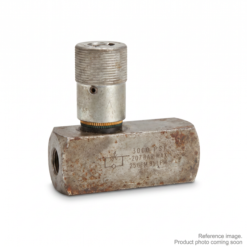 Parker F1200S Inline Hydraulic Flow Control Valve in stock Prince George BC