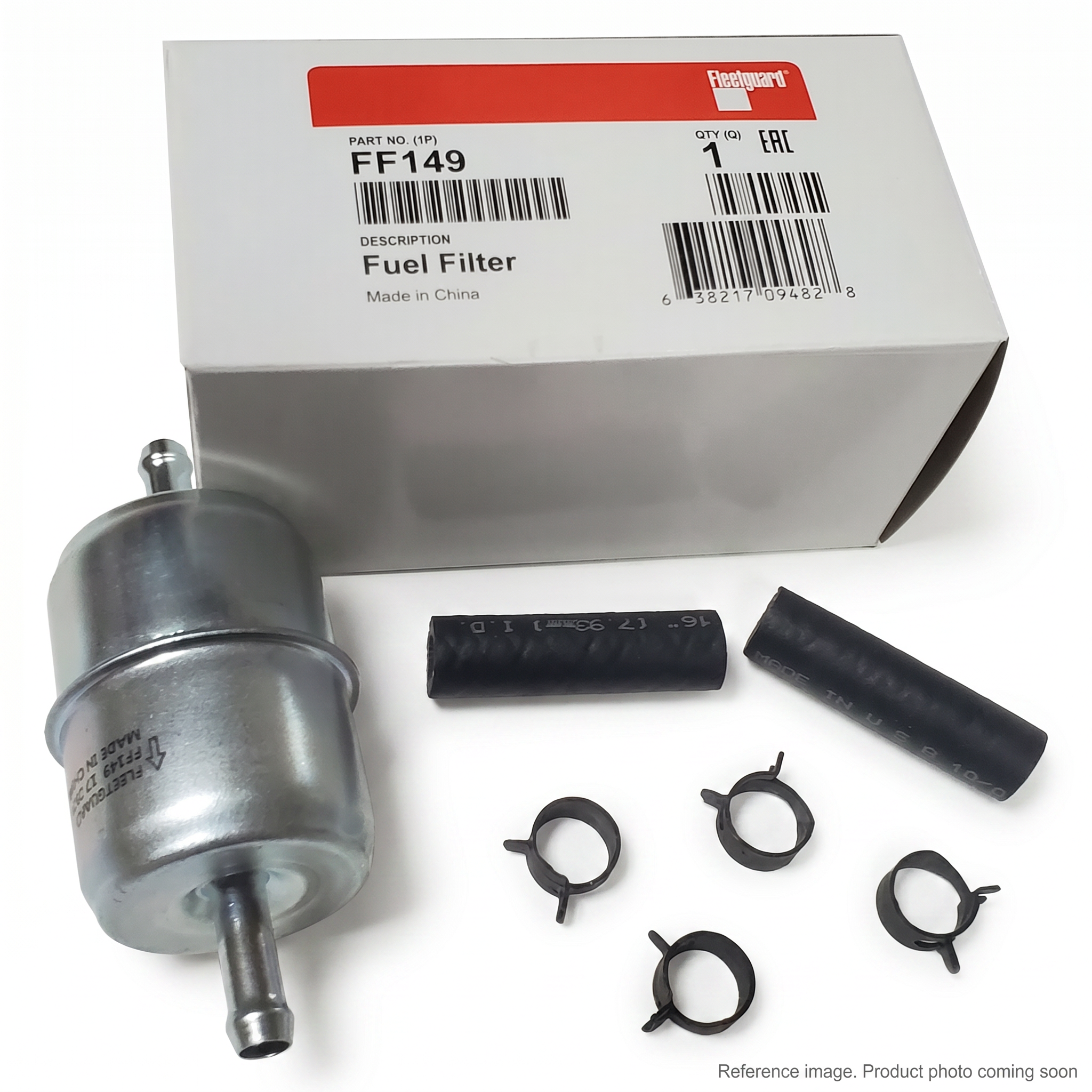 Fleetguard FF149 Fuel Filter three-quarter angle product photo | stocked in BC, ships Canada-wide