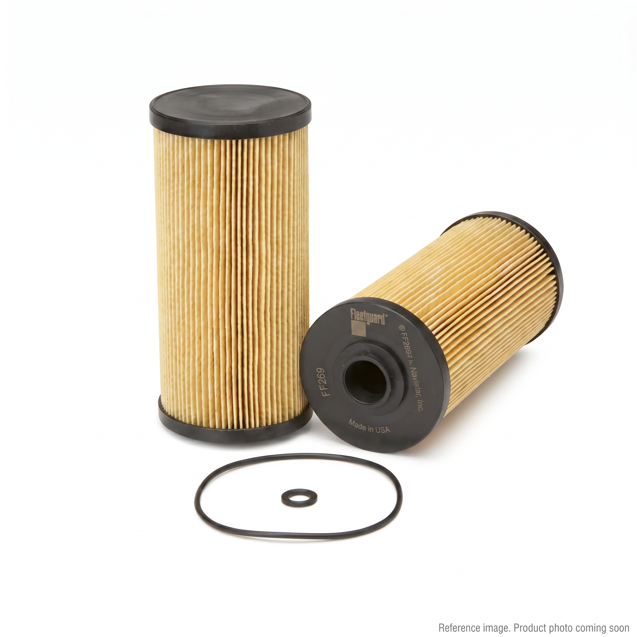 Fleetguard FF269 Fuel Filter alternate angle product photo | stocked in BC, ships Canada-wide